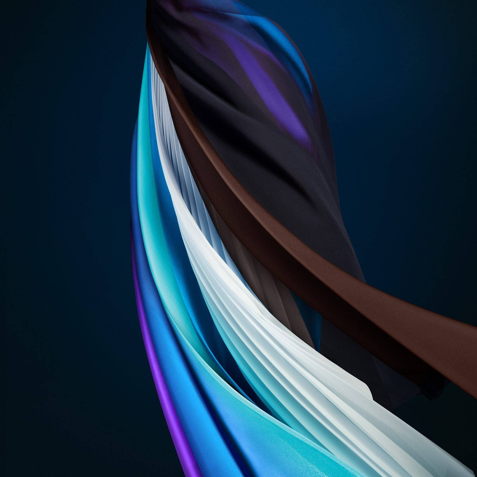 iOS 15, blue, purple, HD Desktop Wallpaper