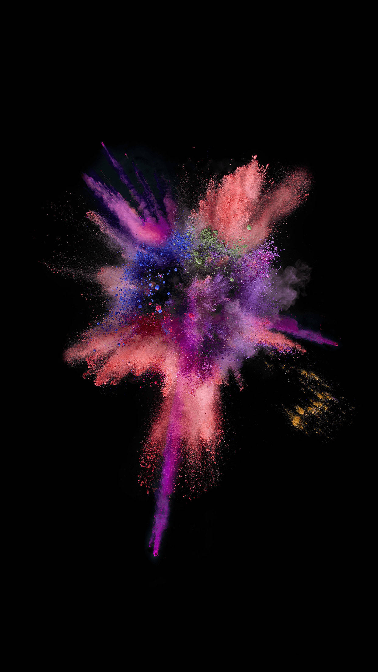 iOS 16, pink, purple, Full HD Phone Wallpaper