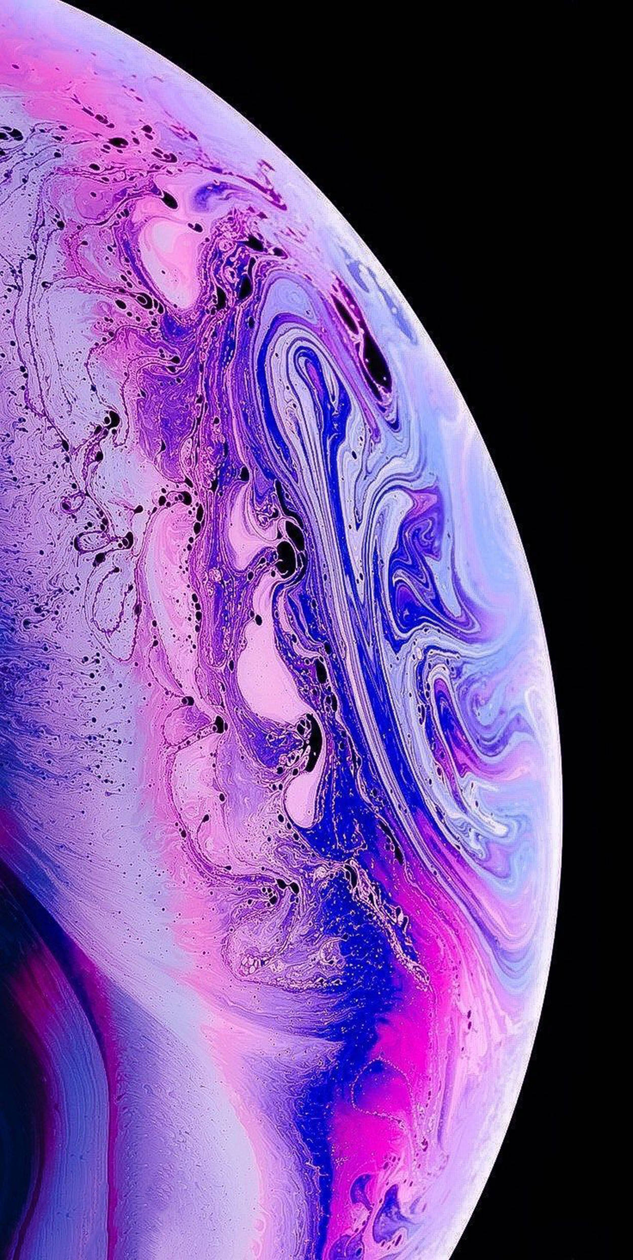 pink, purple, planet, Full HD Phone Wallpaper