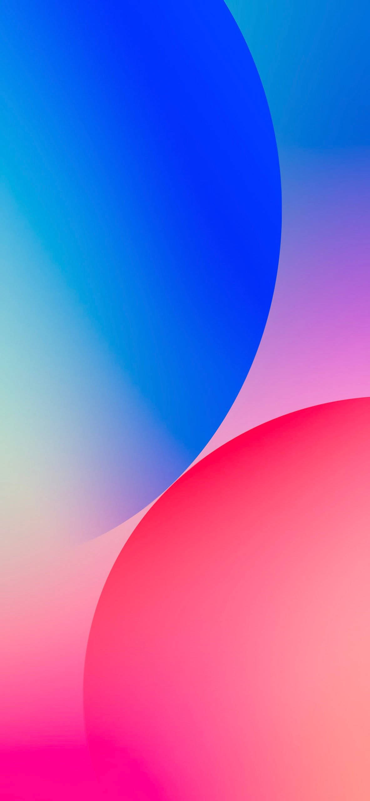 blue, red, bubbles, 2K Phone Wallpaper