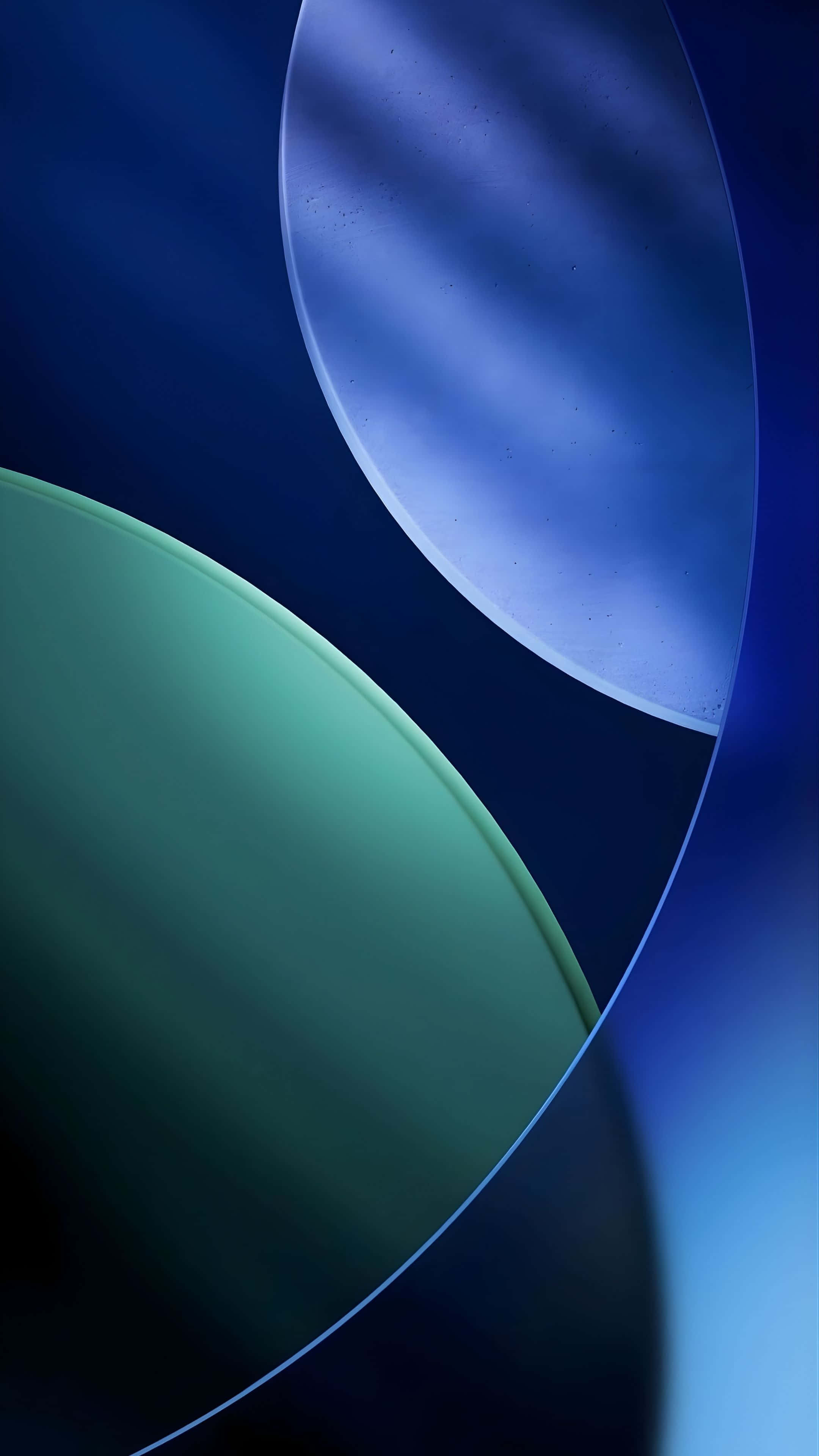 iOS 16, blue, teal, 4K Phone Wallpaper