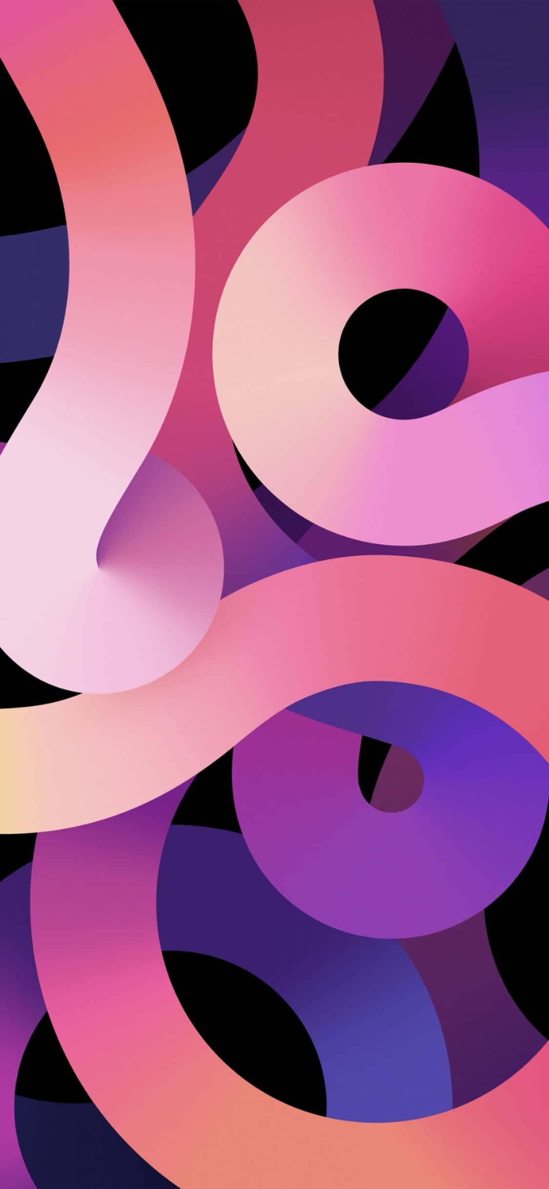 iOS 4, pink, purple, Full HD Phone Wallpaper