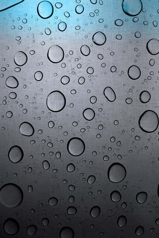 iOS 4, 640 x 960, cool blue lighting, SD Phone Wallpaper