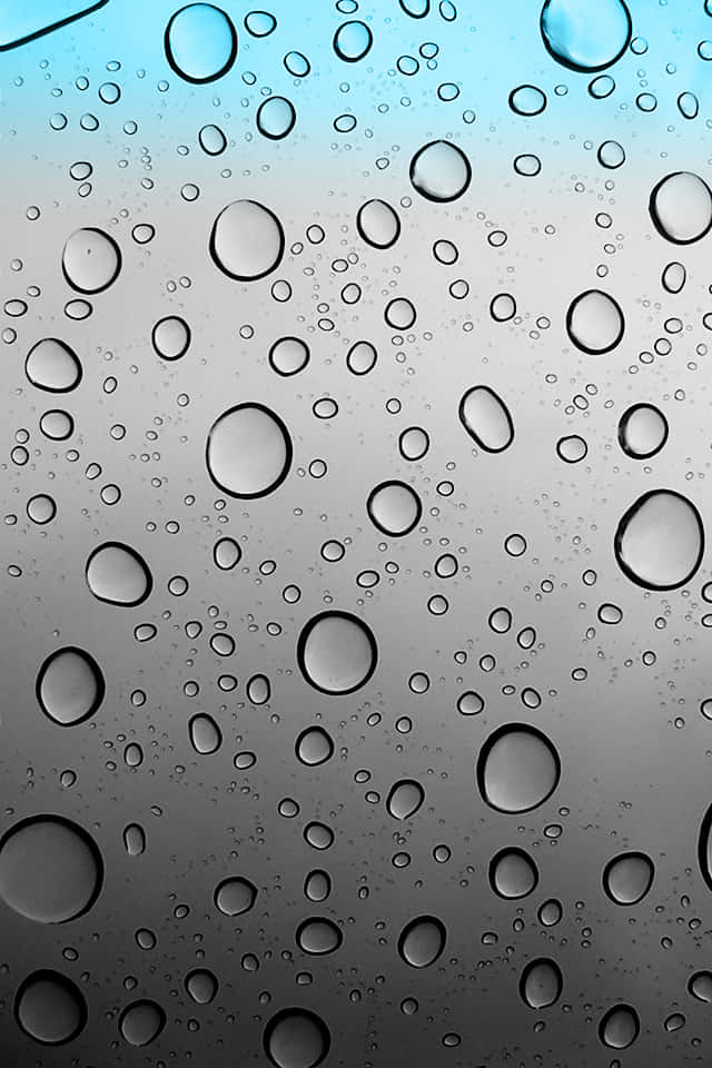 iOS 4, gradient sky, blue to gray, SD Phone Wallpaper