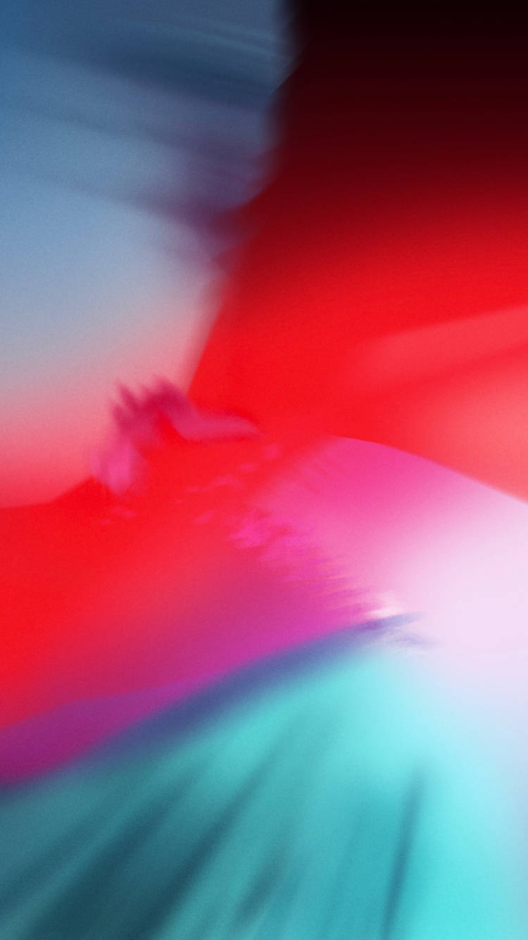 red and blue lights, iOS 6, red, HD Phone Wallpaper