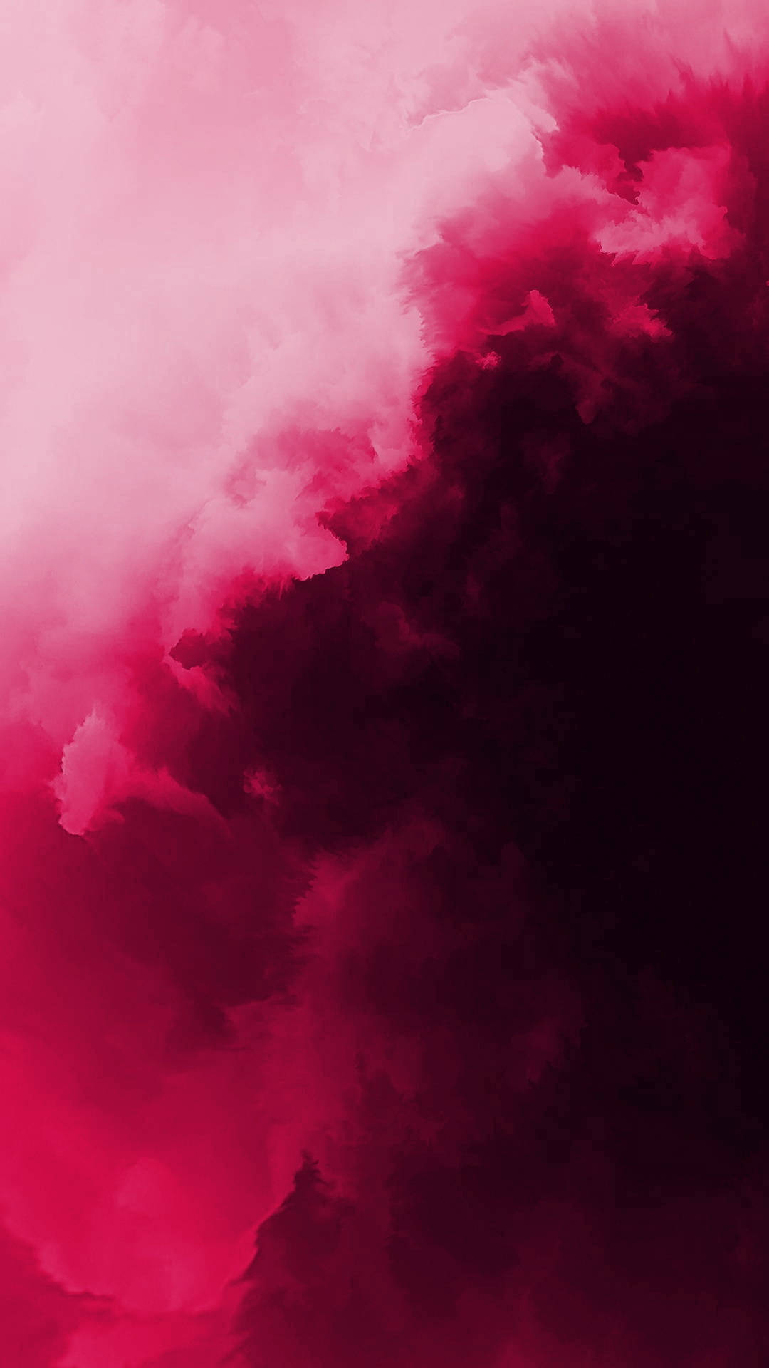 pink smoke, watercolor gradient, soft pink, Full HD Phone Wallpaper
