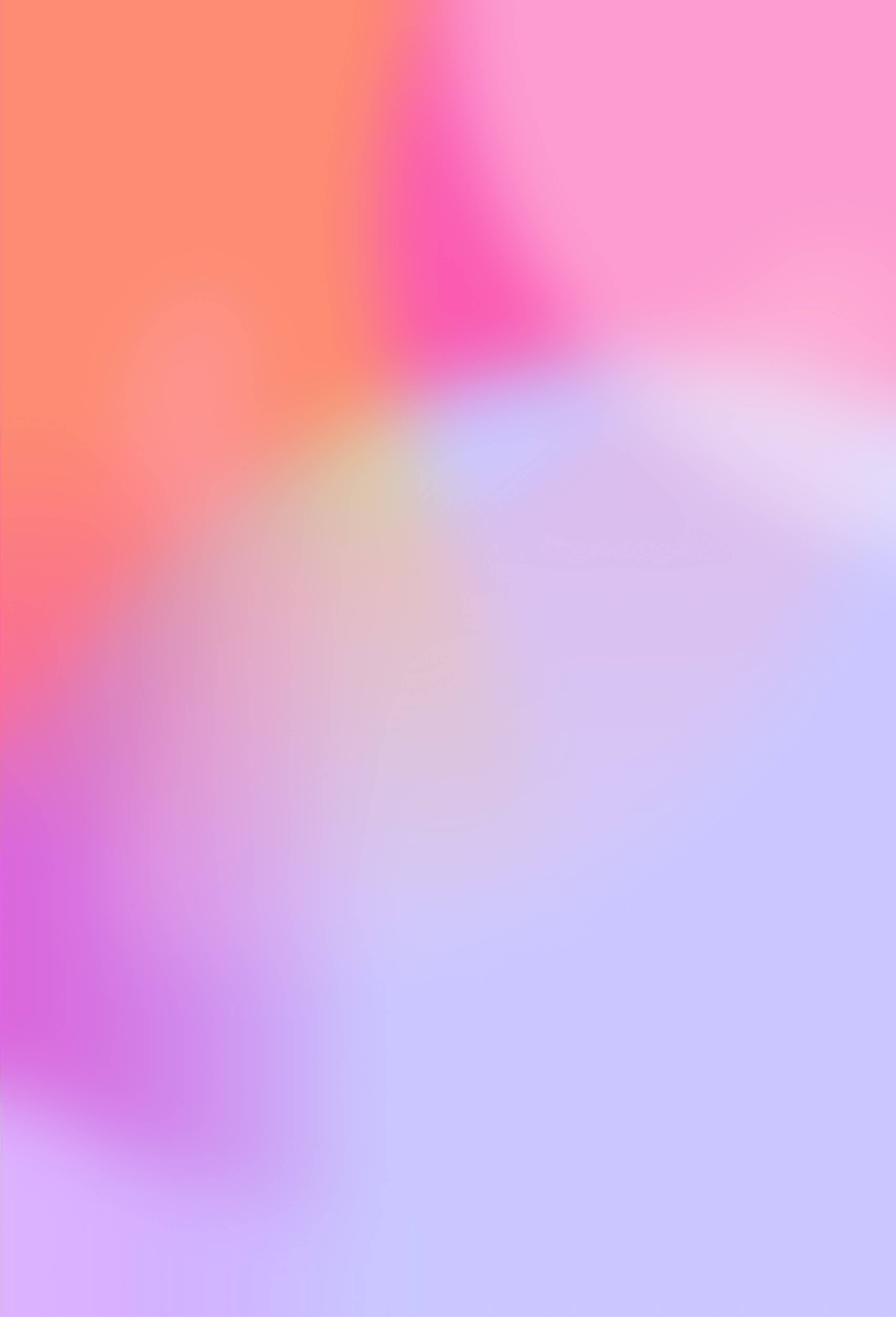 iOS 12, pastel pink, orange, 4K Phone Wallpaper