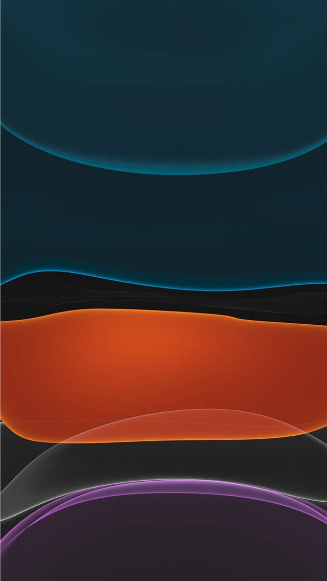 iPhone 11, teal, orange, SD Phone Wallpaper