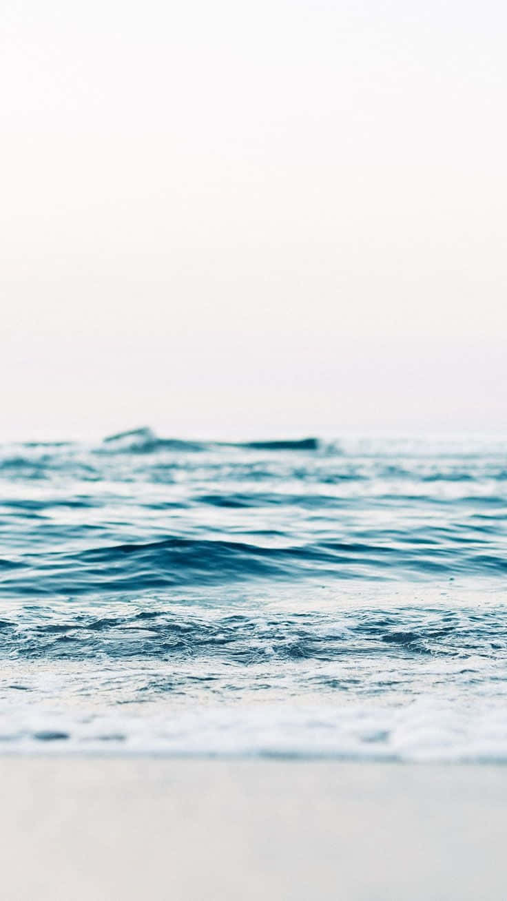 iOS, beach, clear water, HD Phone Wallpaper