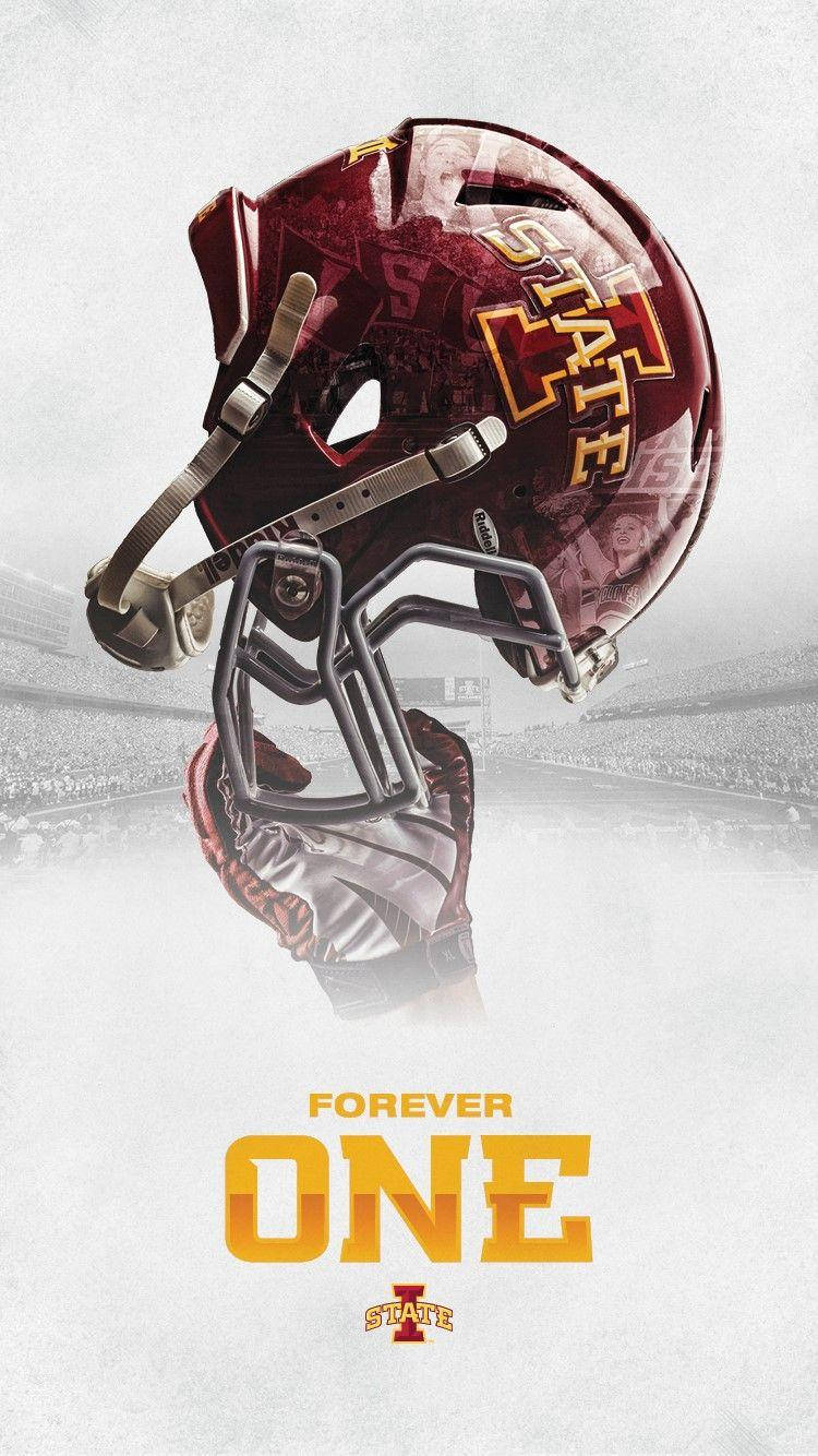 Iowa State University, maroon, gold lettering, HD Phone Wallpaper
