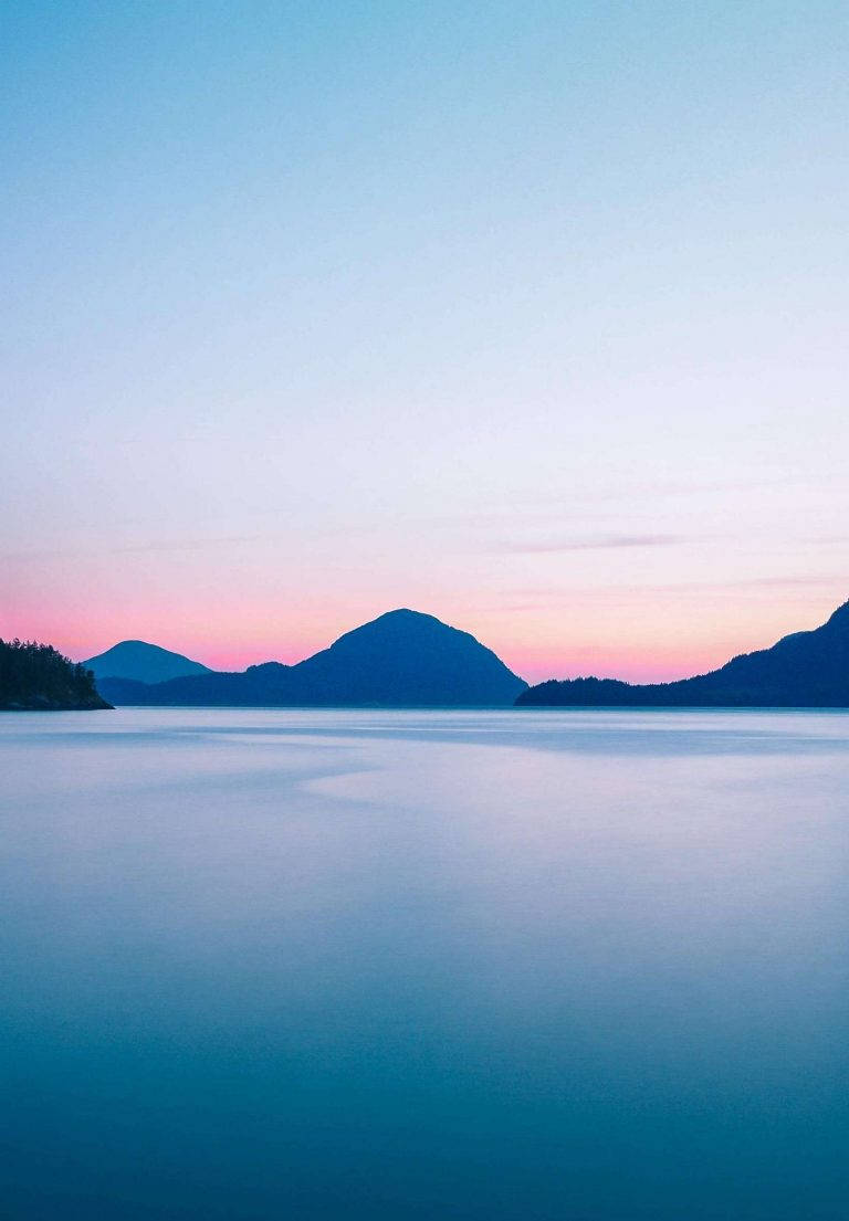 iPad 2021, lake, mountains, SD Phone Wallpaper