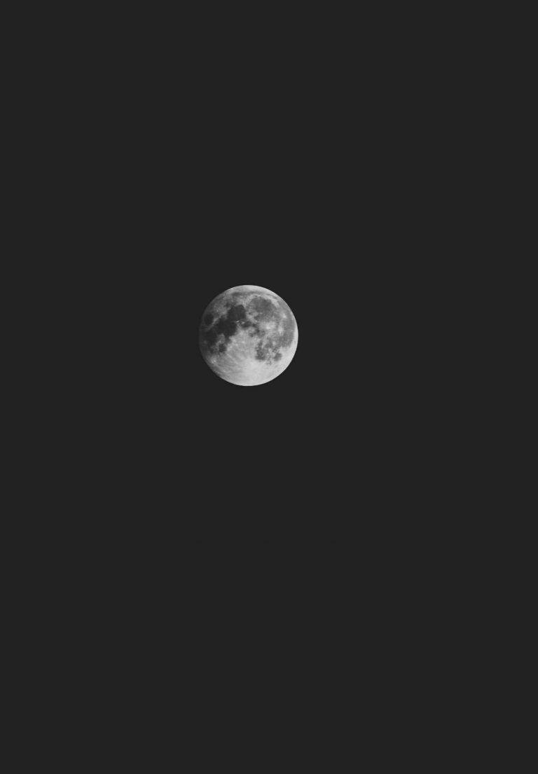 iPad 2021, full moon, night sky, SD Phone Wallpaper
