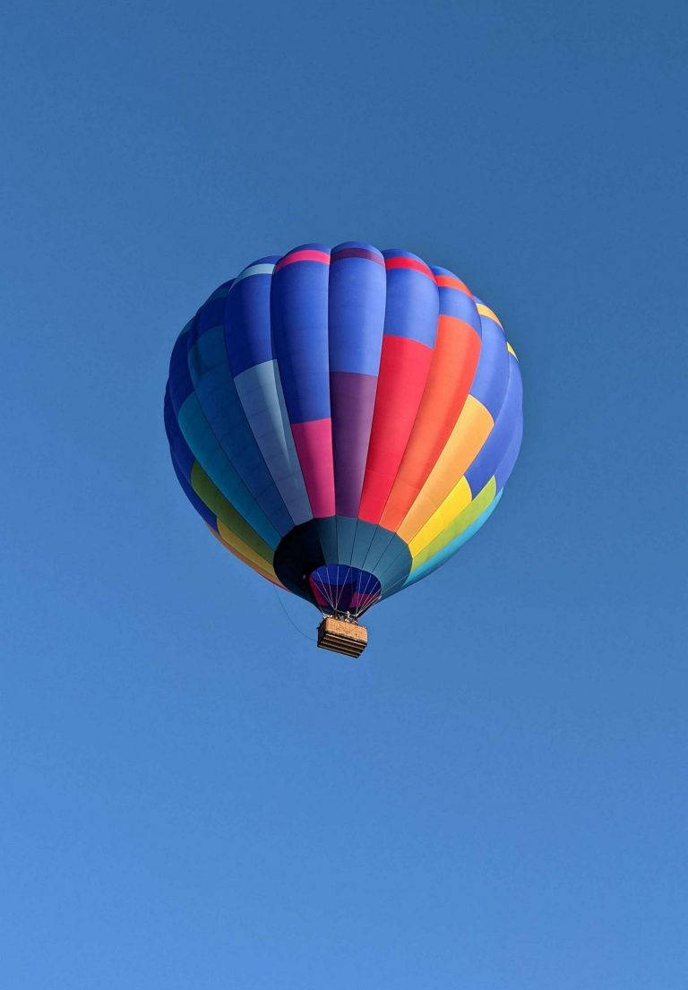 iPad 2021, colorful air balloon, rainbow-colored, SD Phone Wallpaper