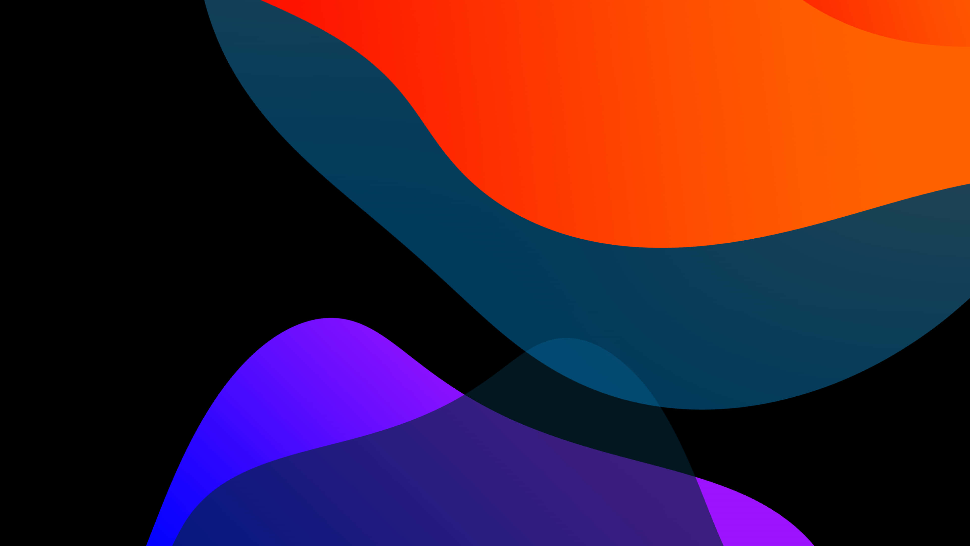 iPad Default, 3840 x 2160, orange, 4K Desktop Wallpaper