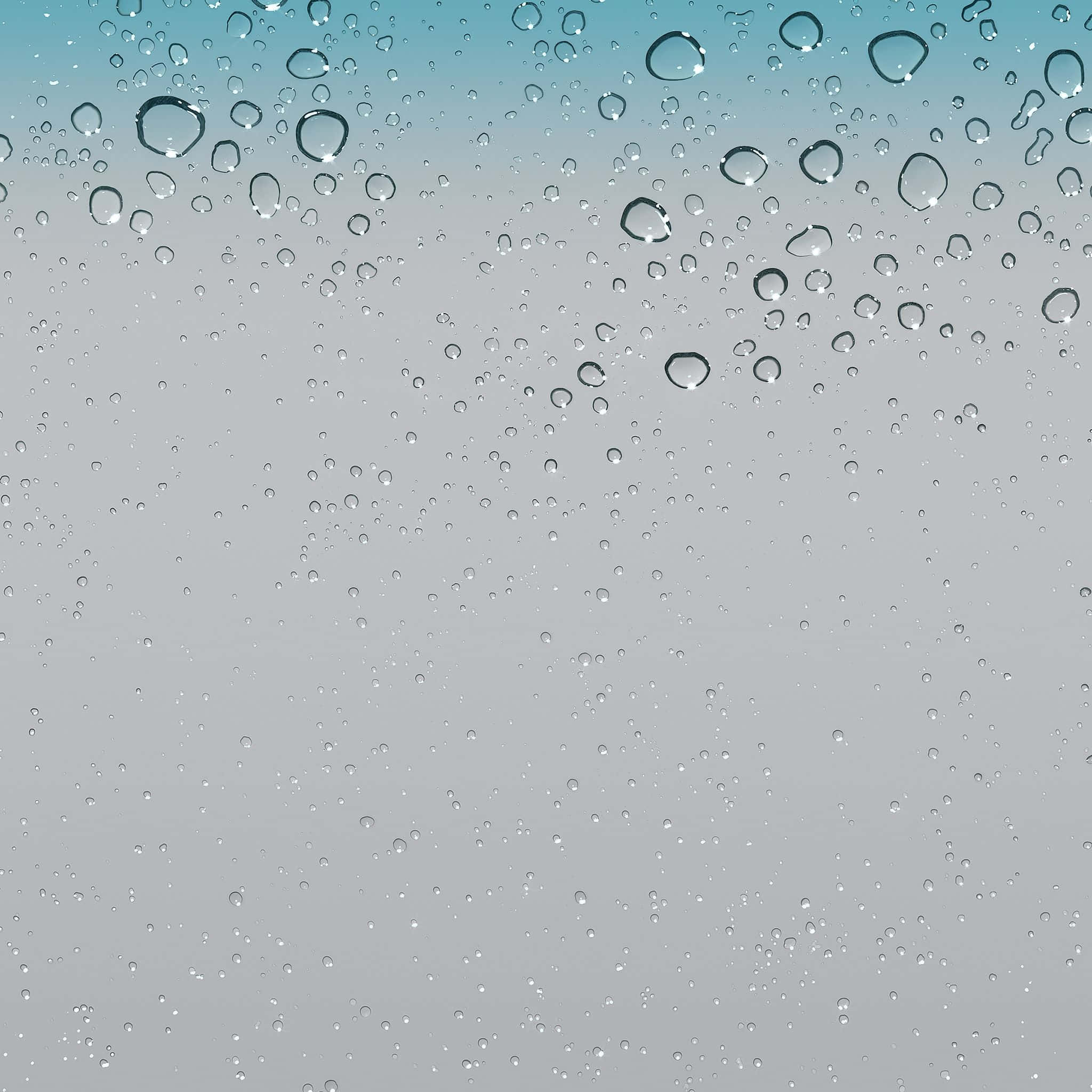 iPad Default, water droplets, glass surface, Full HD Desktop Wallpaper
