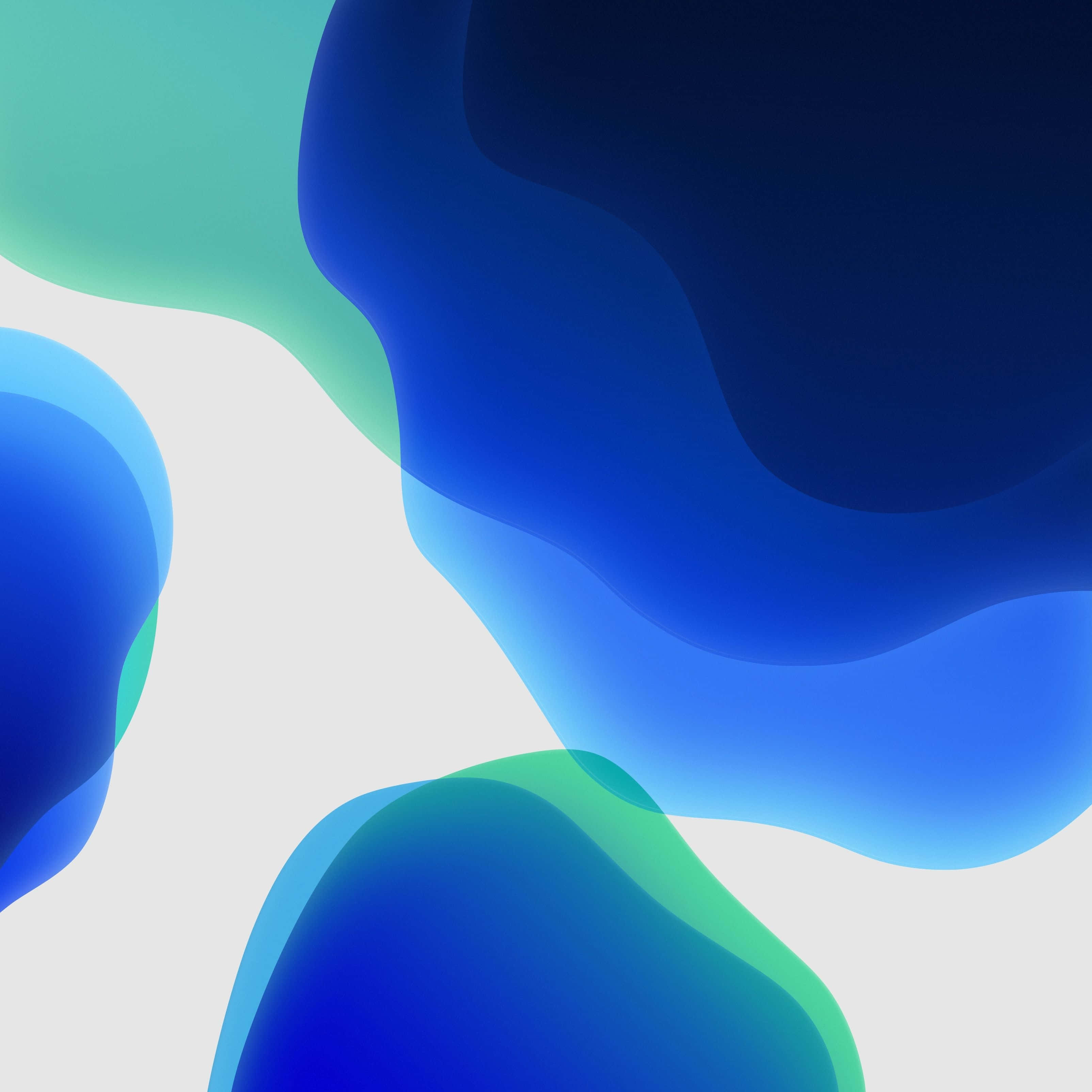 iPad Default, blue, teal, 2K Desktop Wallpaper