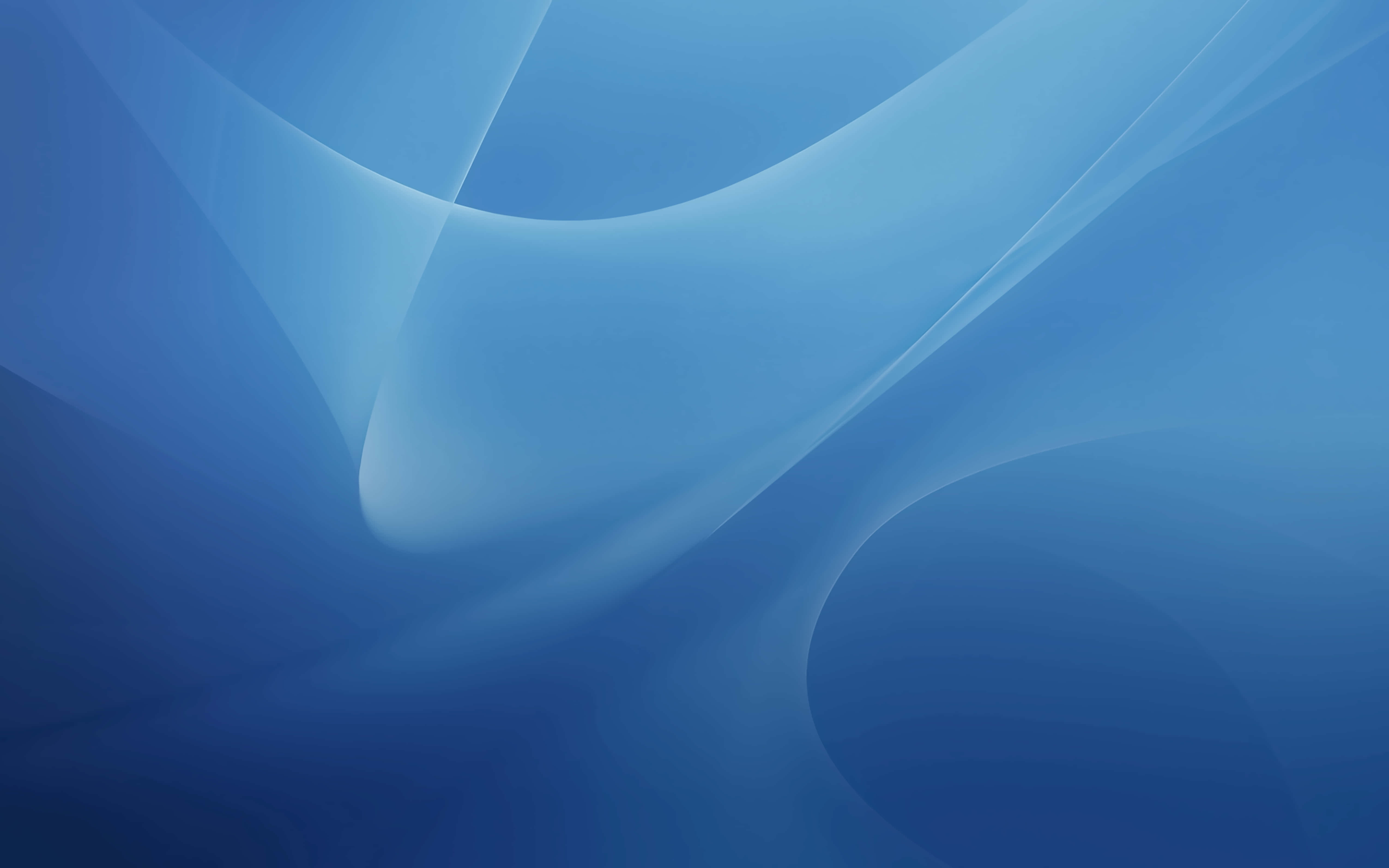 iPad, blue abstract waves, soft gradients, 5K Desktop Wallpaper