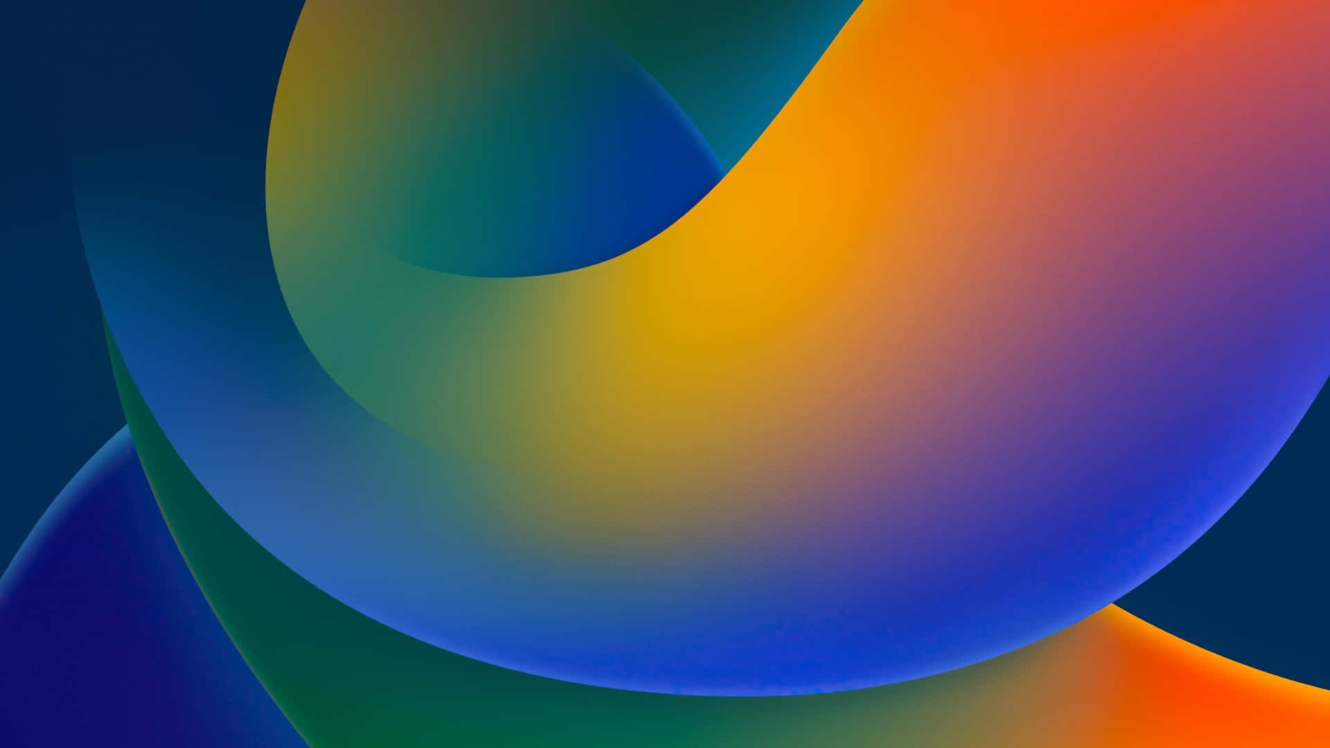 iPad Mini 6, abstract colorful swirls, blue, Full HD Desktop Wallpaper