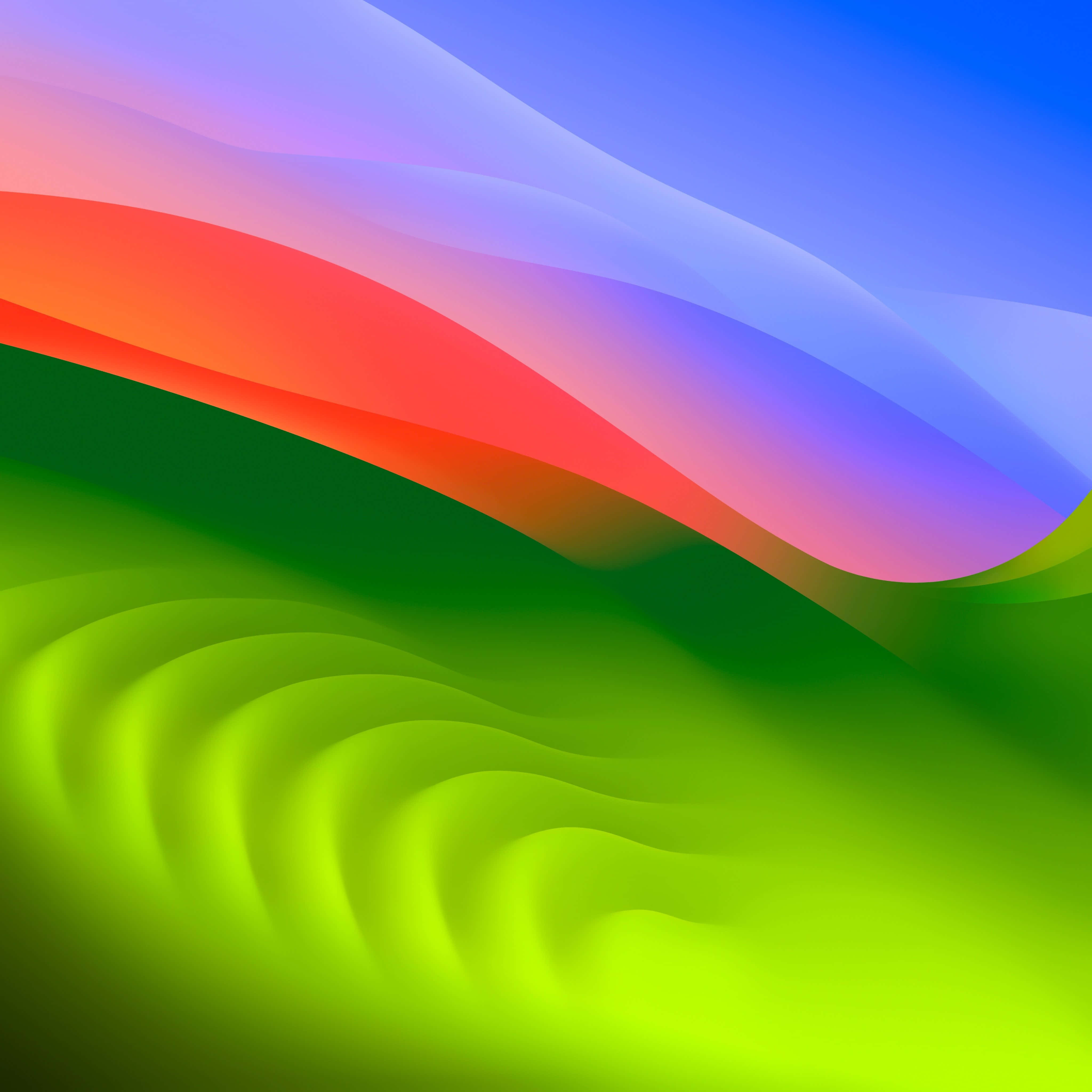 iPad Mini 6, electric green, fiery red, 4K Desktop Wallpaper