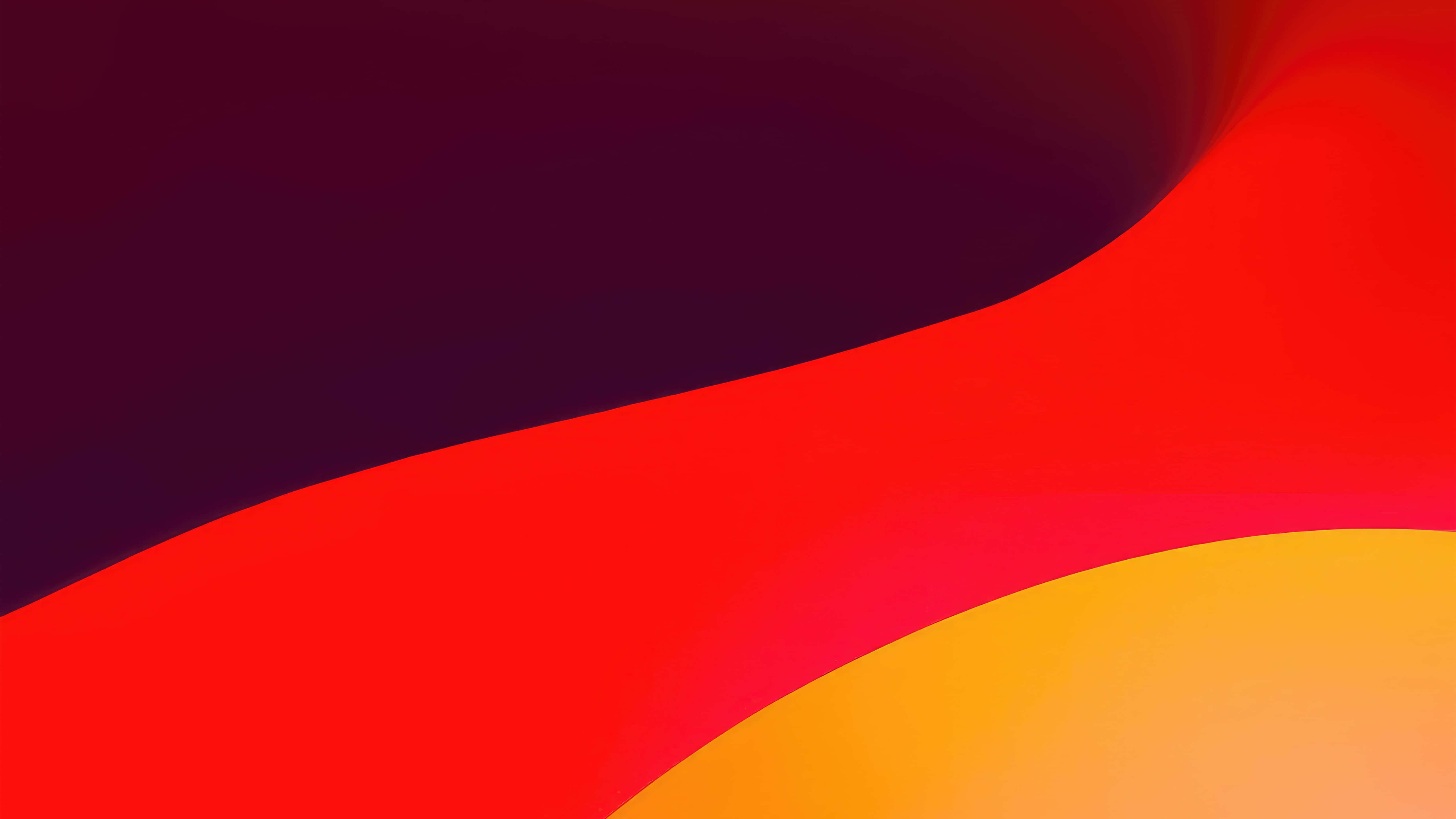 iPad Mini 6, abstract color waves, deep purple, 5K Desktop Wallpaper