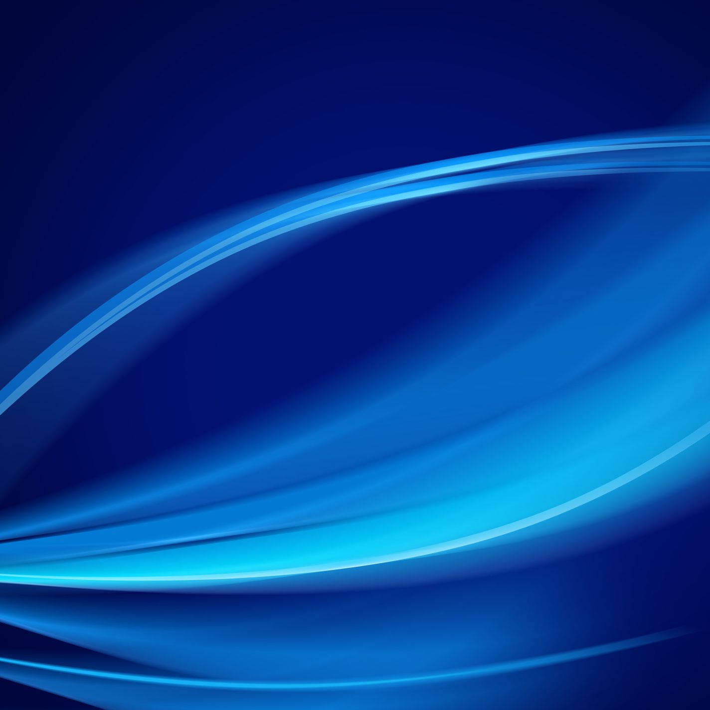 abstract blue parallax, iPad Mini, glowing blue light streaks, HD Desktop Wallpaper