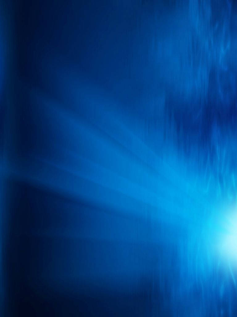 iPad Mini, blue neon light, gradient dark blue background, SD Phone Wallpaper