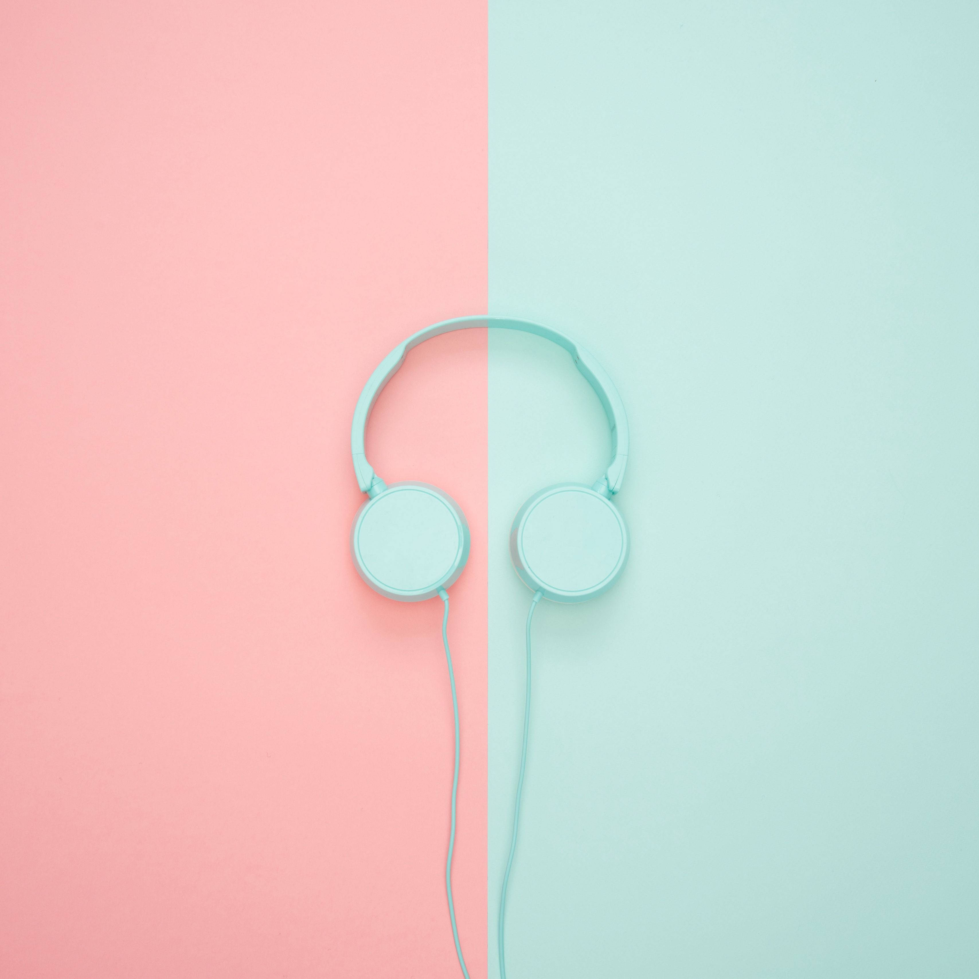 iPad Pro 12.9, Pastel Turquoise, mint green, 2K Desktop Wallpaper