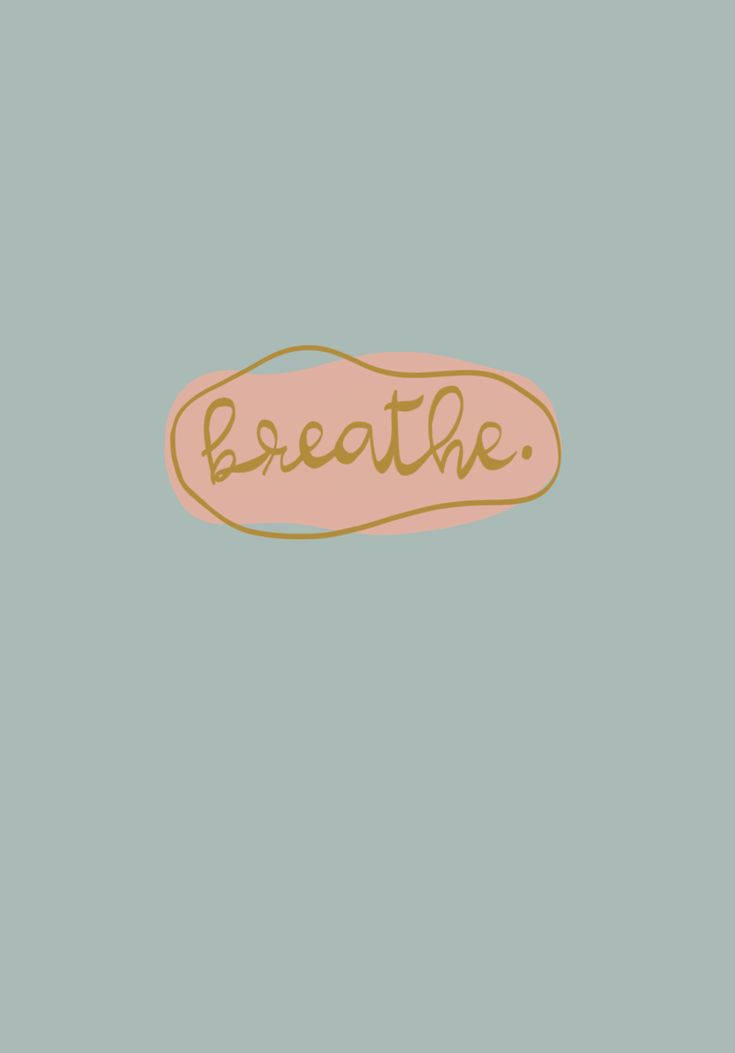 iPad Pro, Cute, breathe in, SD Phone Wallpaper
