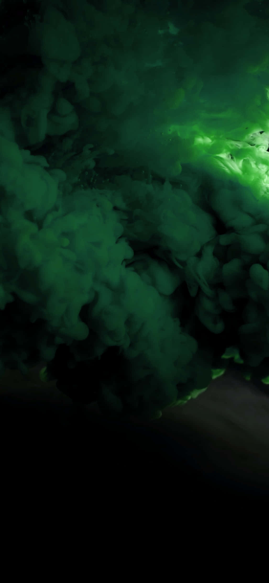 iPhone 11 Green, emerald green, pitch black, Full HD Phone Wallpaper