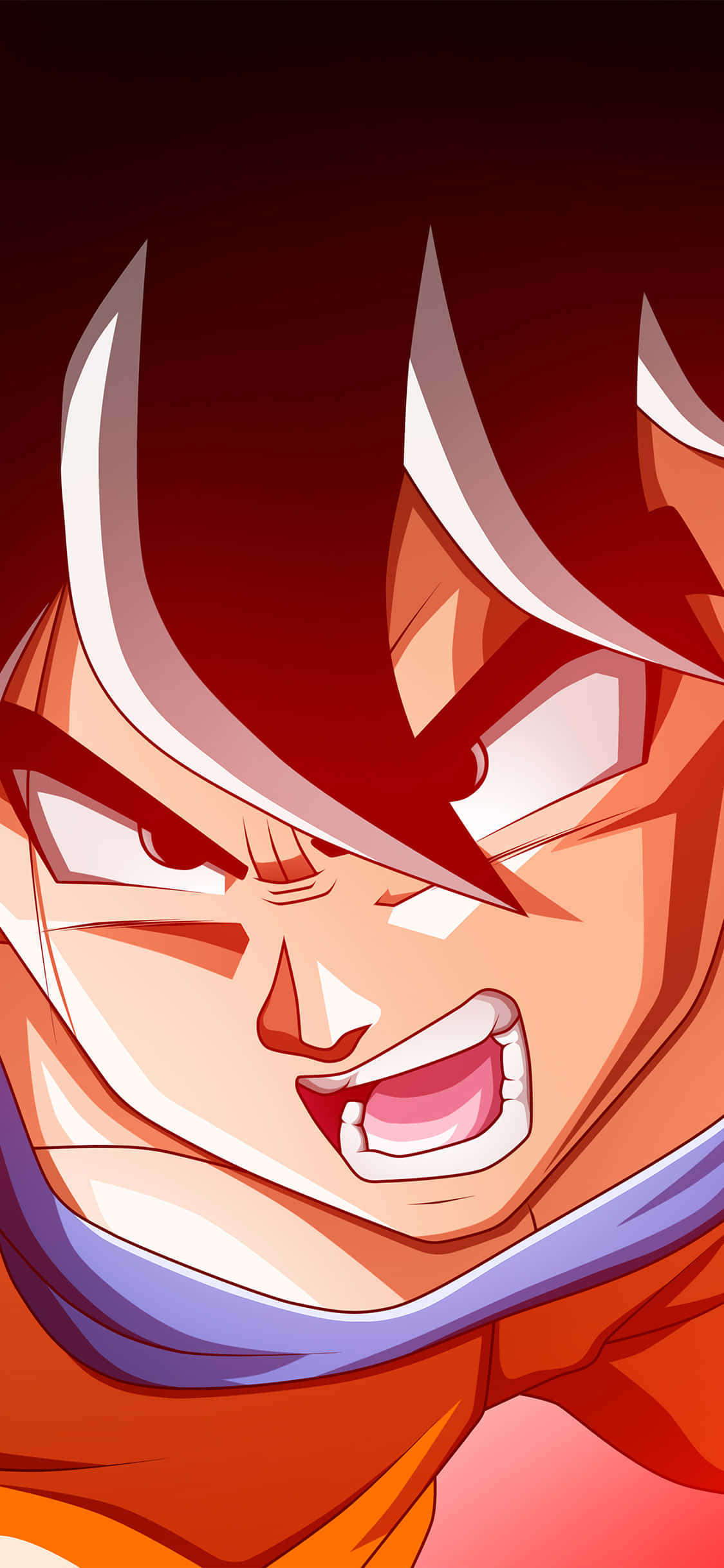 iPhone 11, Red, anime character, Full HD Phone Wallpaper