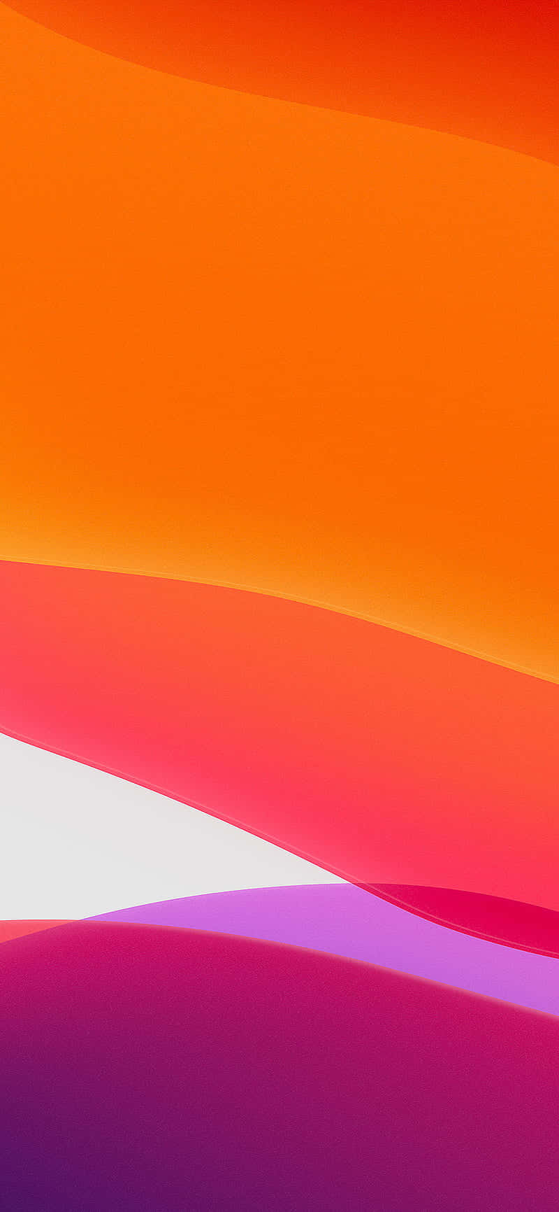 iPhone 11, orange, pink, HD Phone Wallpaper
