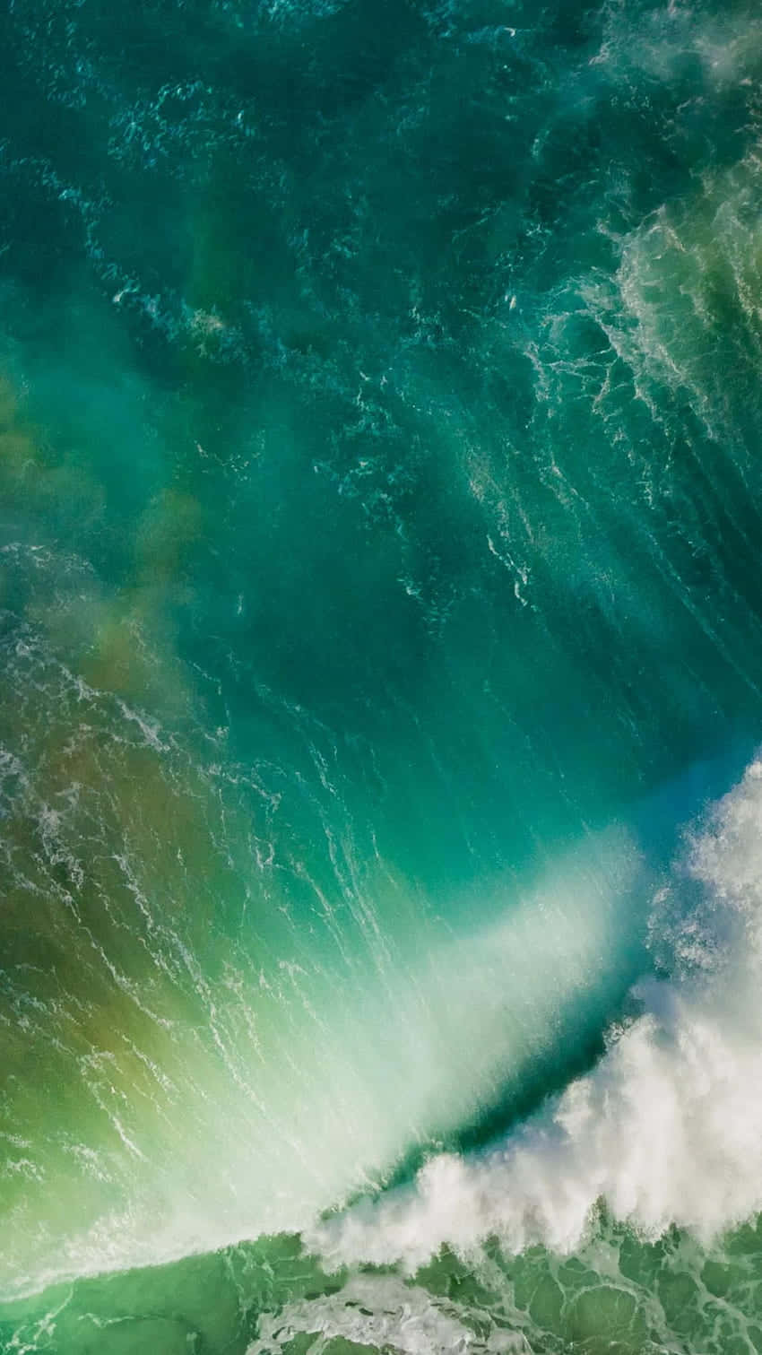 iPhone 11, aerial ocean wave, turquoise ocean wave, HD Phone Wallpaper