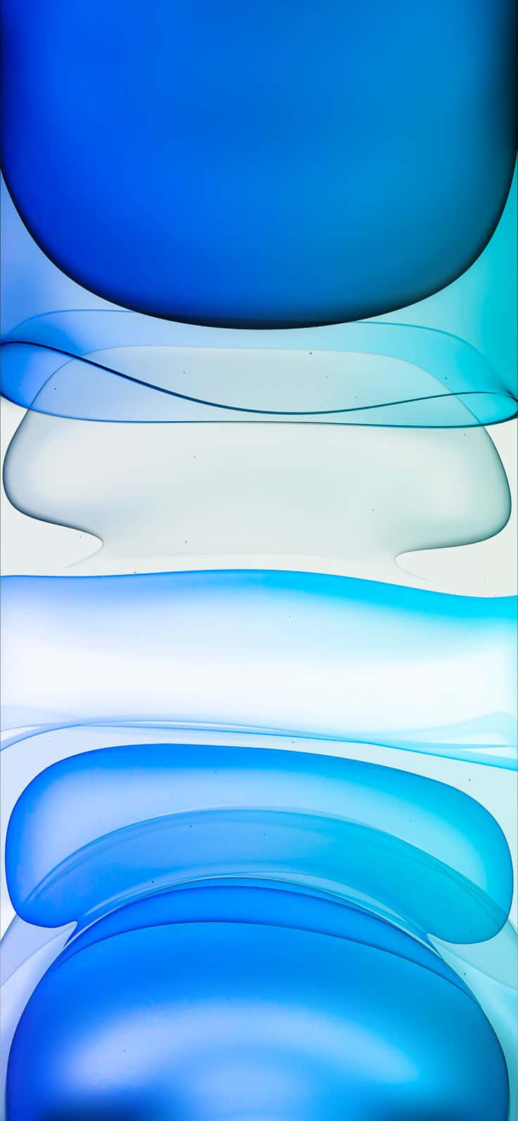 iPhone 11 Original, abstract design, translucent blue, HD Phone Wallpaper