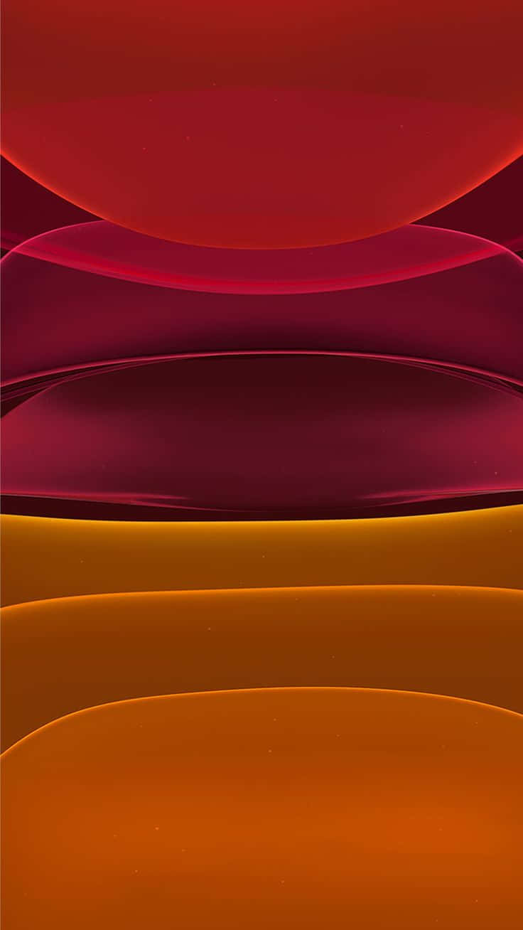 iPhone 11 Original, red orange gradient, deep red magenta, HD Phone Wallpaper