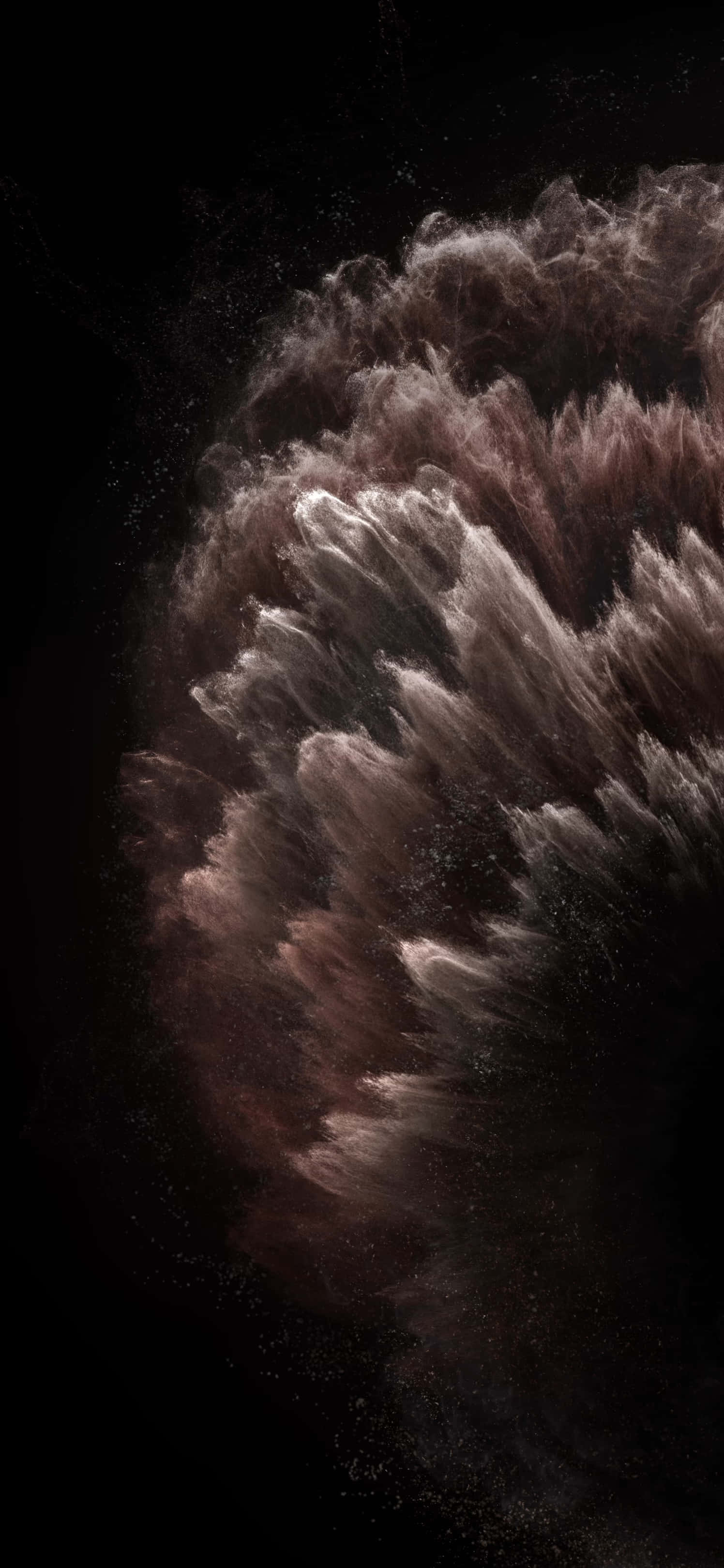 iPhone 11 Pro, black, dark pink, 2K Phone Wallpaper