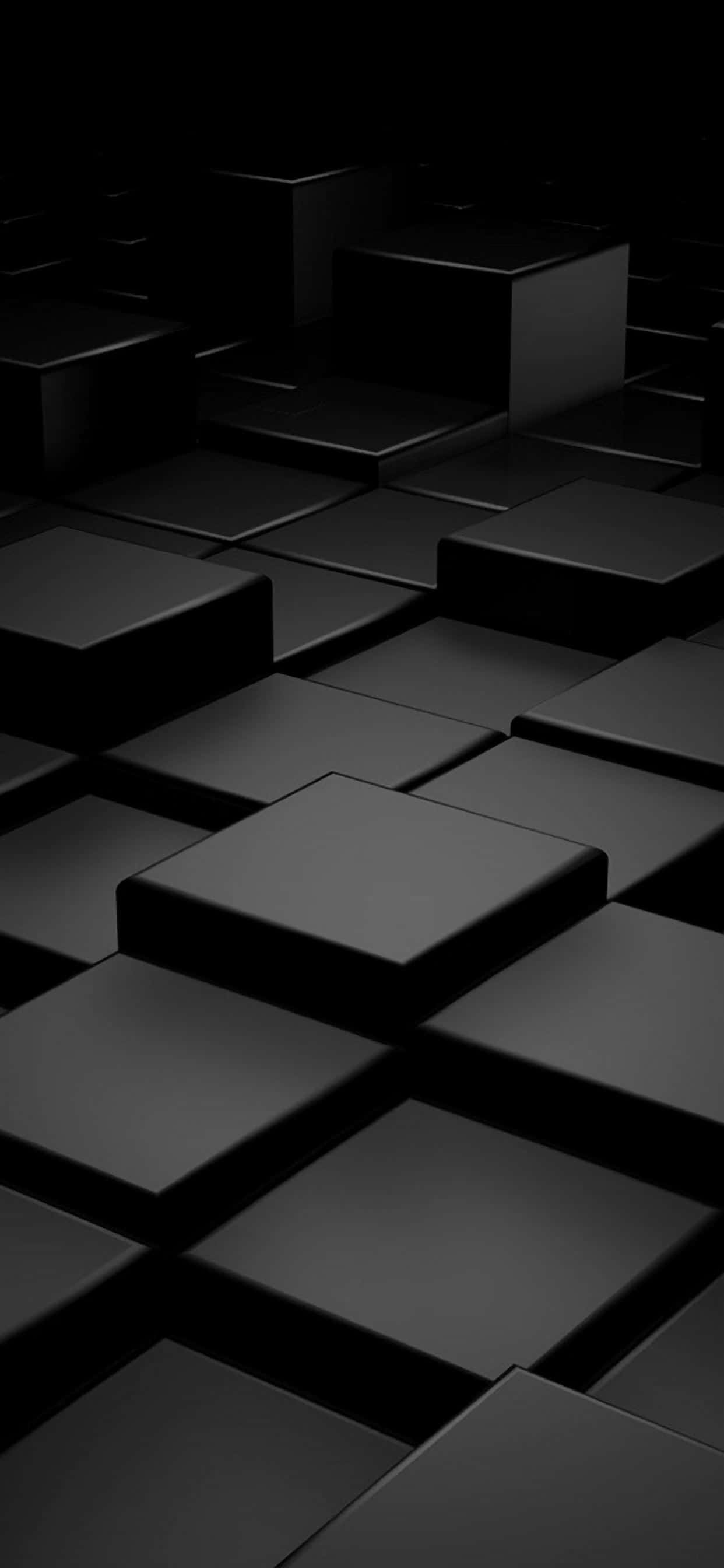 iPhone 11 Pro Black, matte black, minimalist arrangement, 2K Phone Wallpaper
