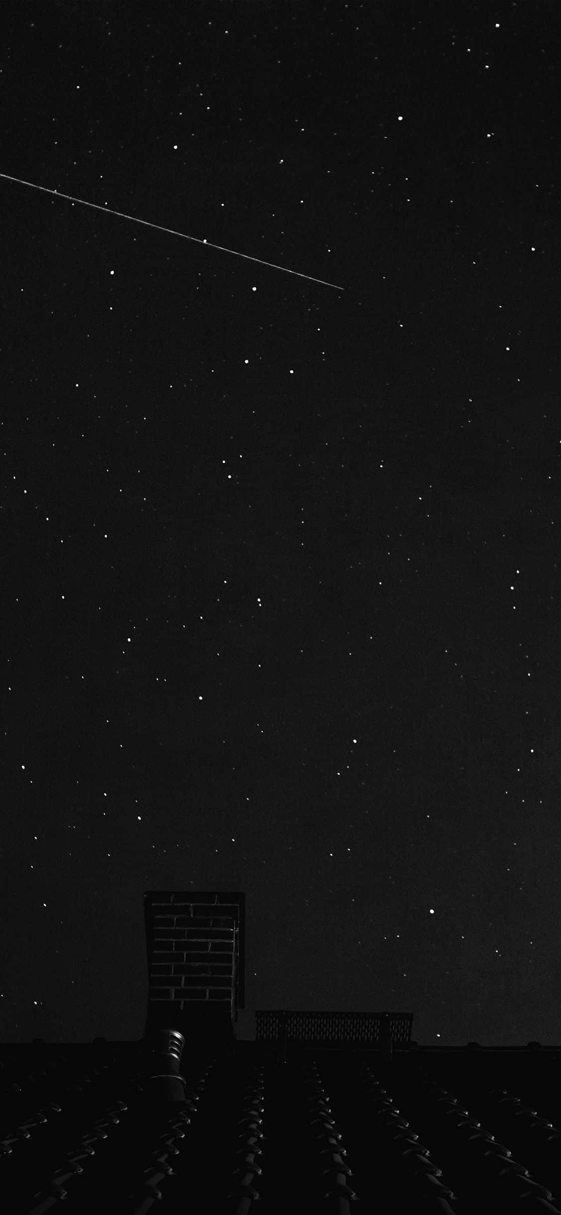 iPhone 11 Pro, black, starry night sky, Full HD Phone Wallpaper