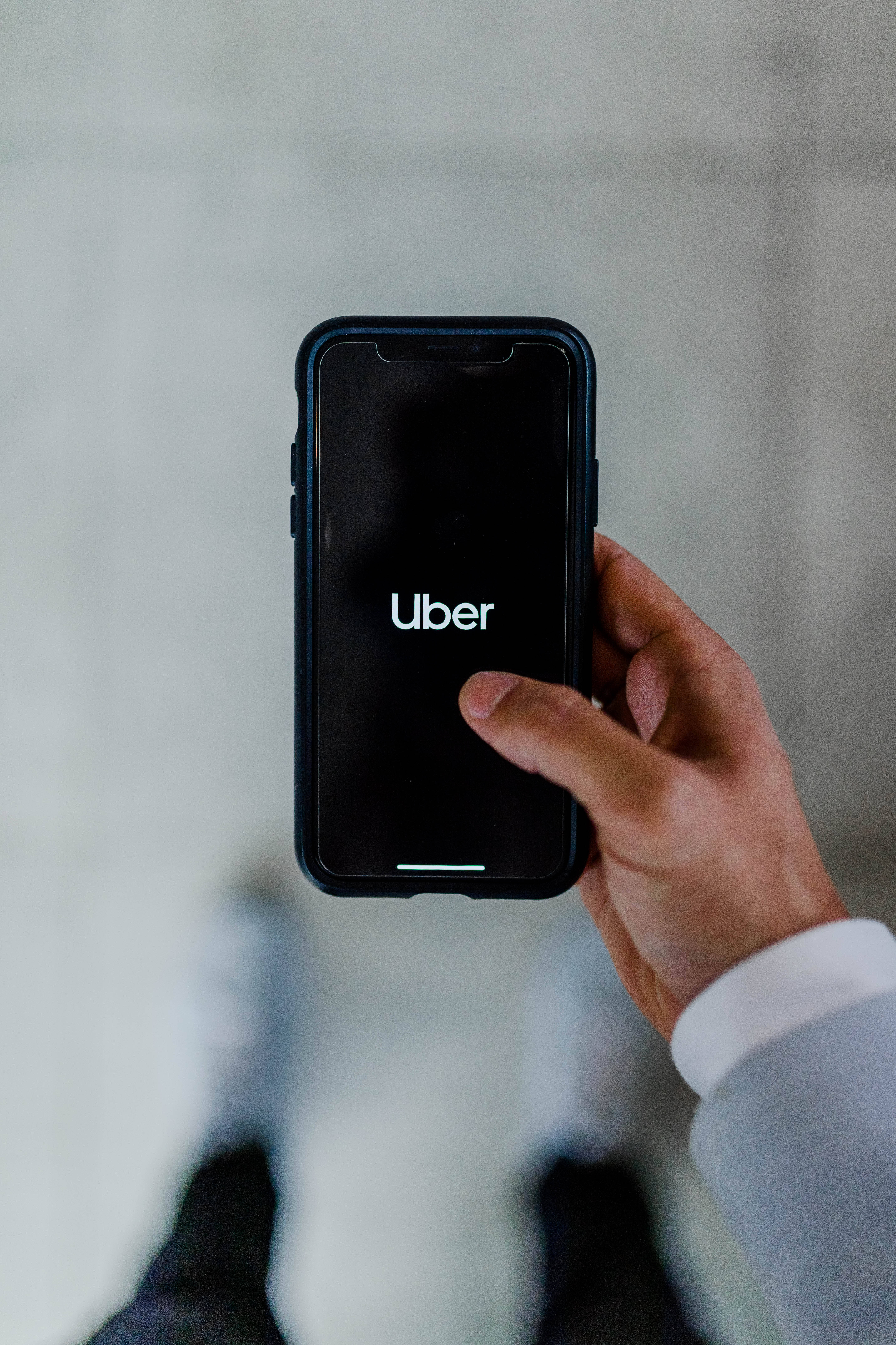 iPhone, iOS 13, Uber app, 5K Phone Wallpaper