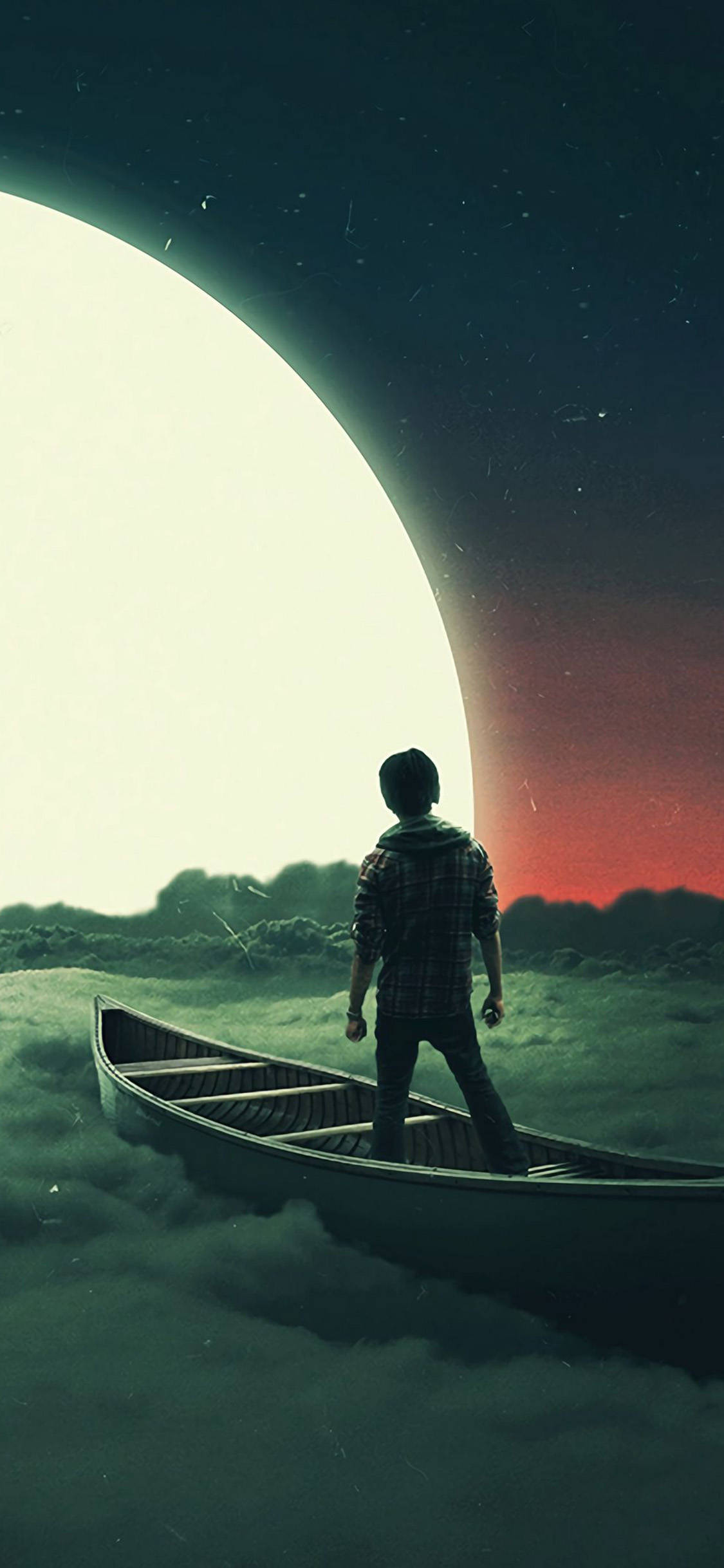 iPhone 11 Pro Max, 4K, canoe, Full HD Phone Wallpaper