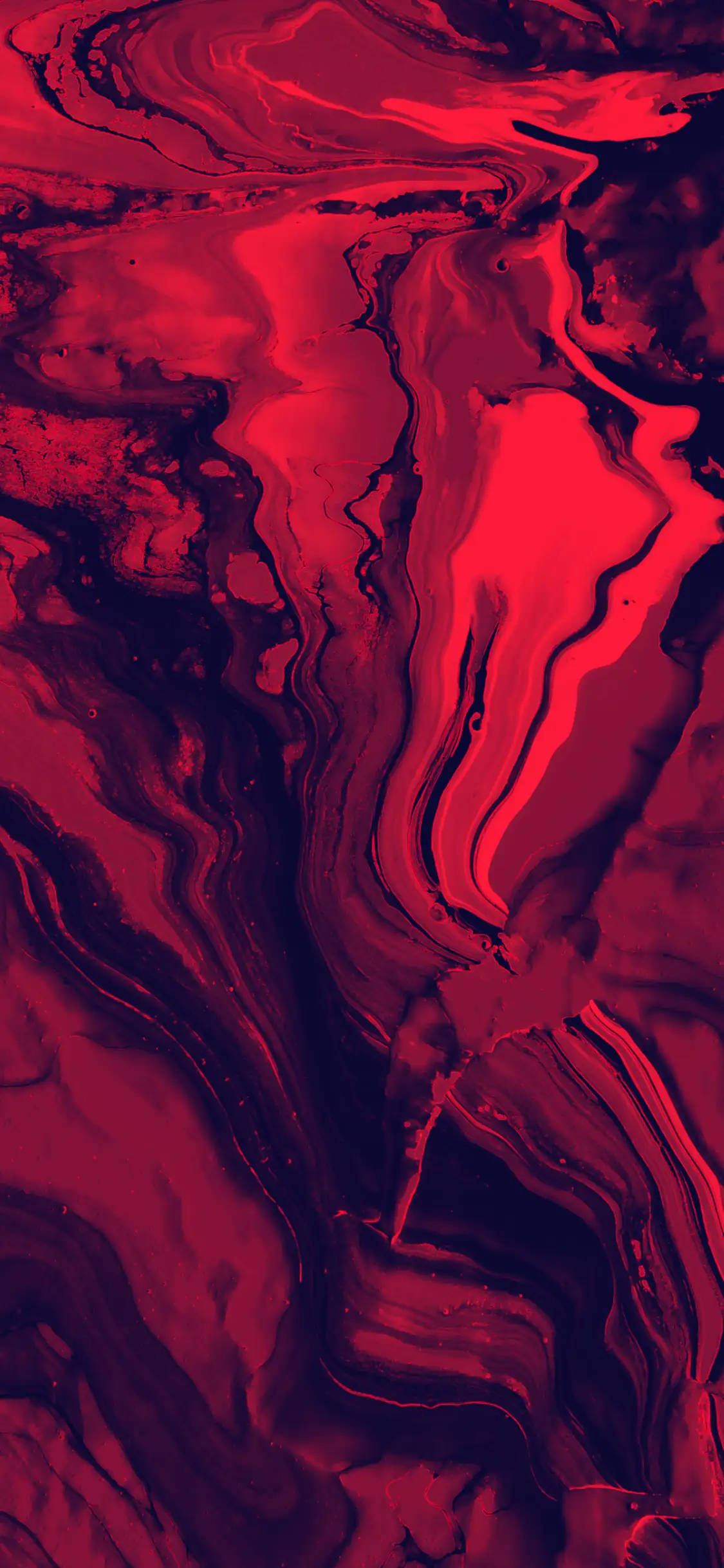 iPhone 11 Pro Red, vibrant red, deep maroon, Full HD Phone Wallpaper