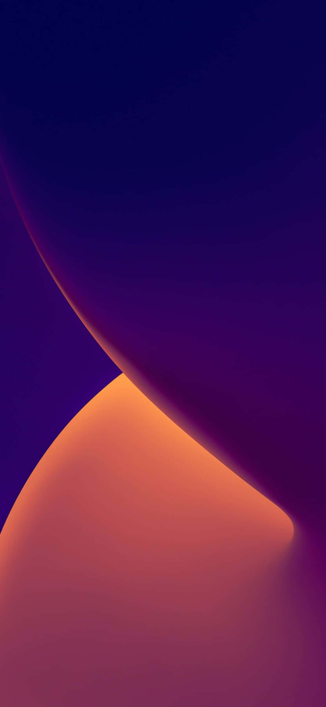 iPhone 11 Pro, deep purple, warm orange, Full HD Phone Wallpaper