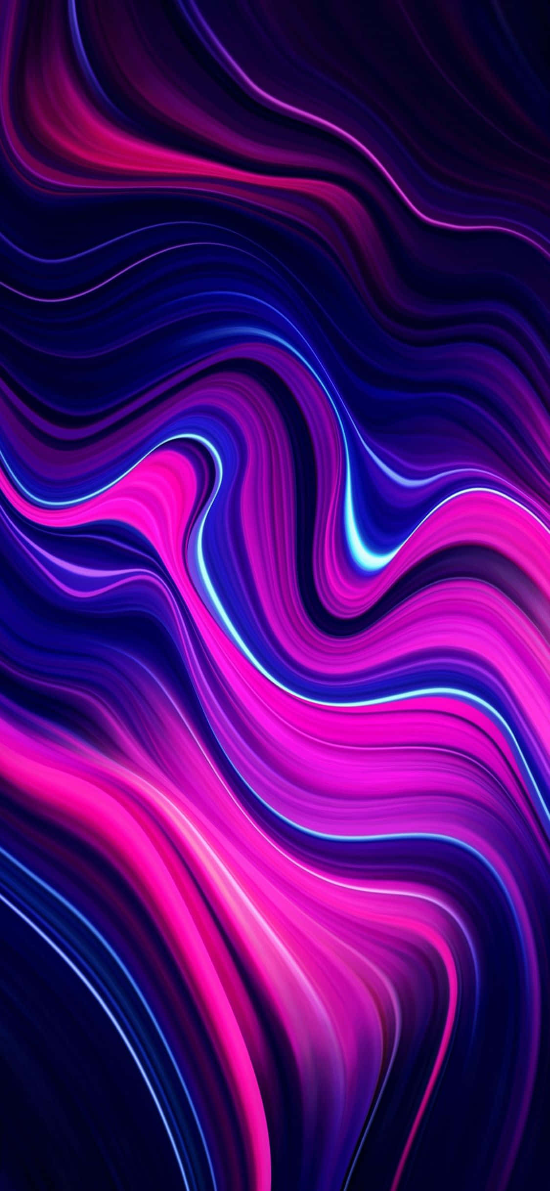 iPhone 11 Pro, neon pink, electric blue, Full HD Phone Wallpaper