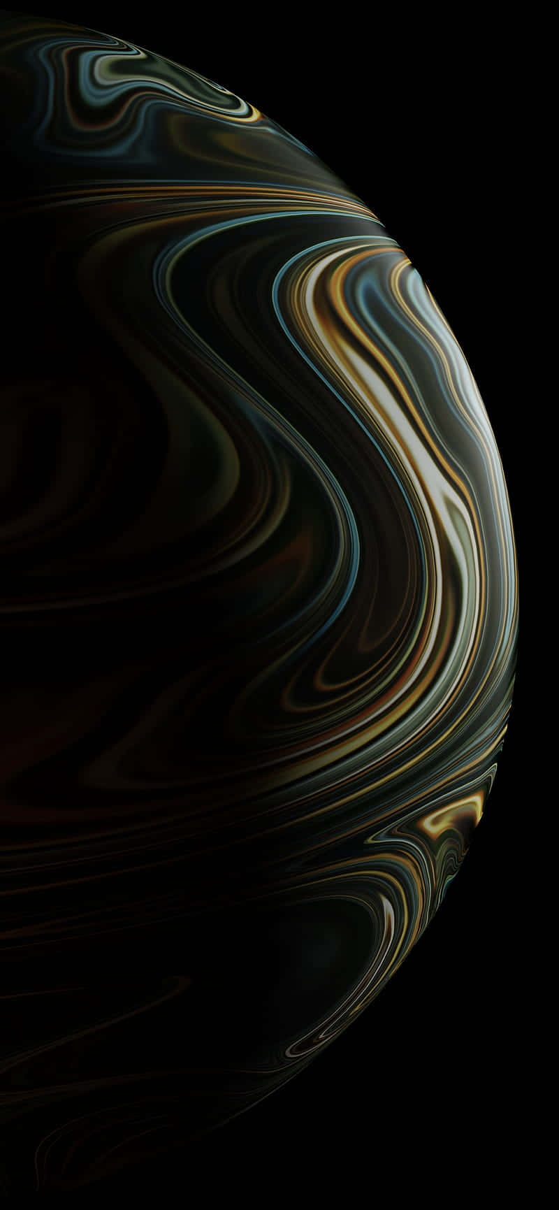 iPhone 11 Pro, black, metallic gold, HD Phone Wallpaper