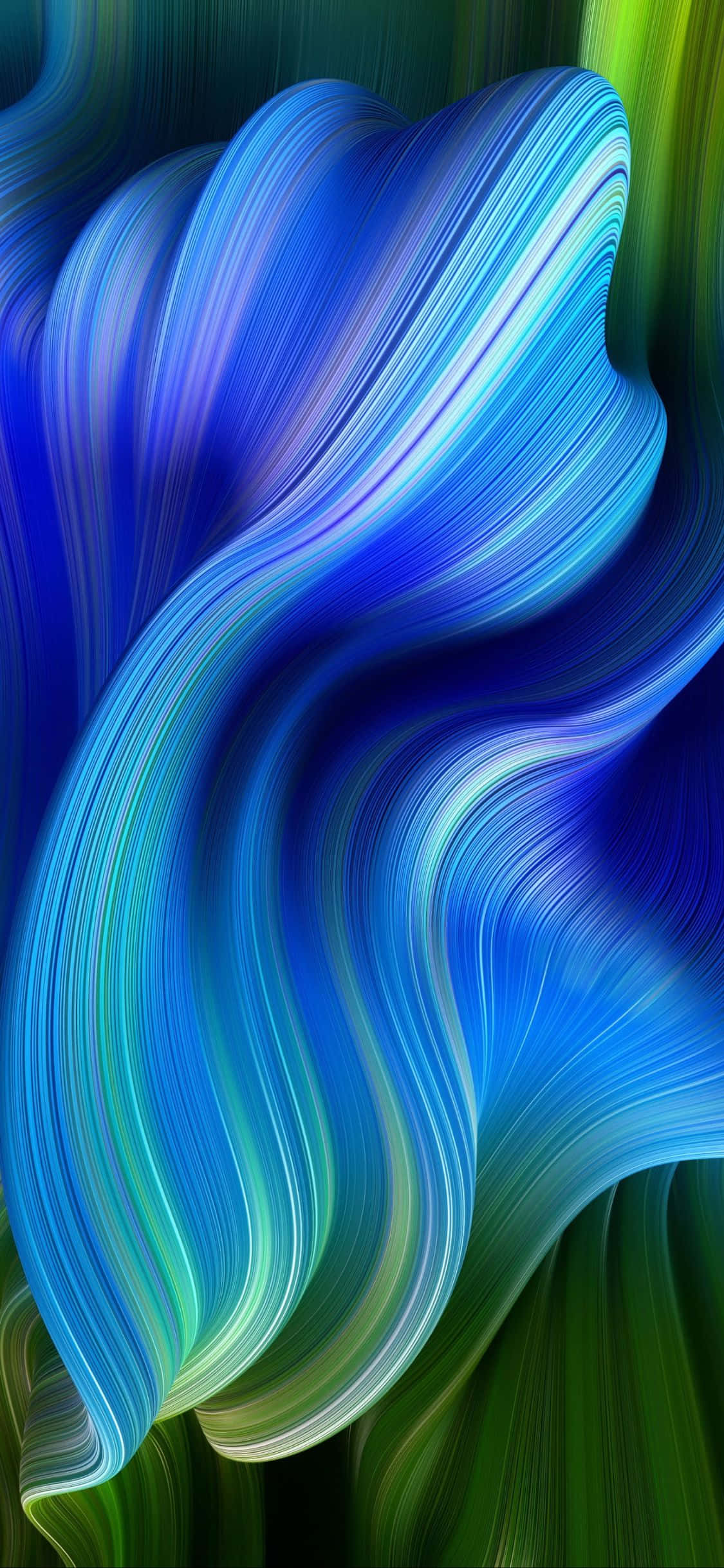 iPhone 11 Pro, electric blue, emerald green, Full HD Phone Wallpaper