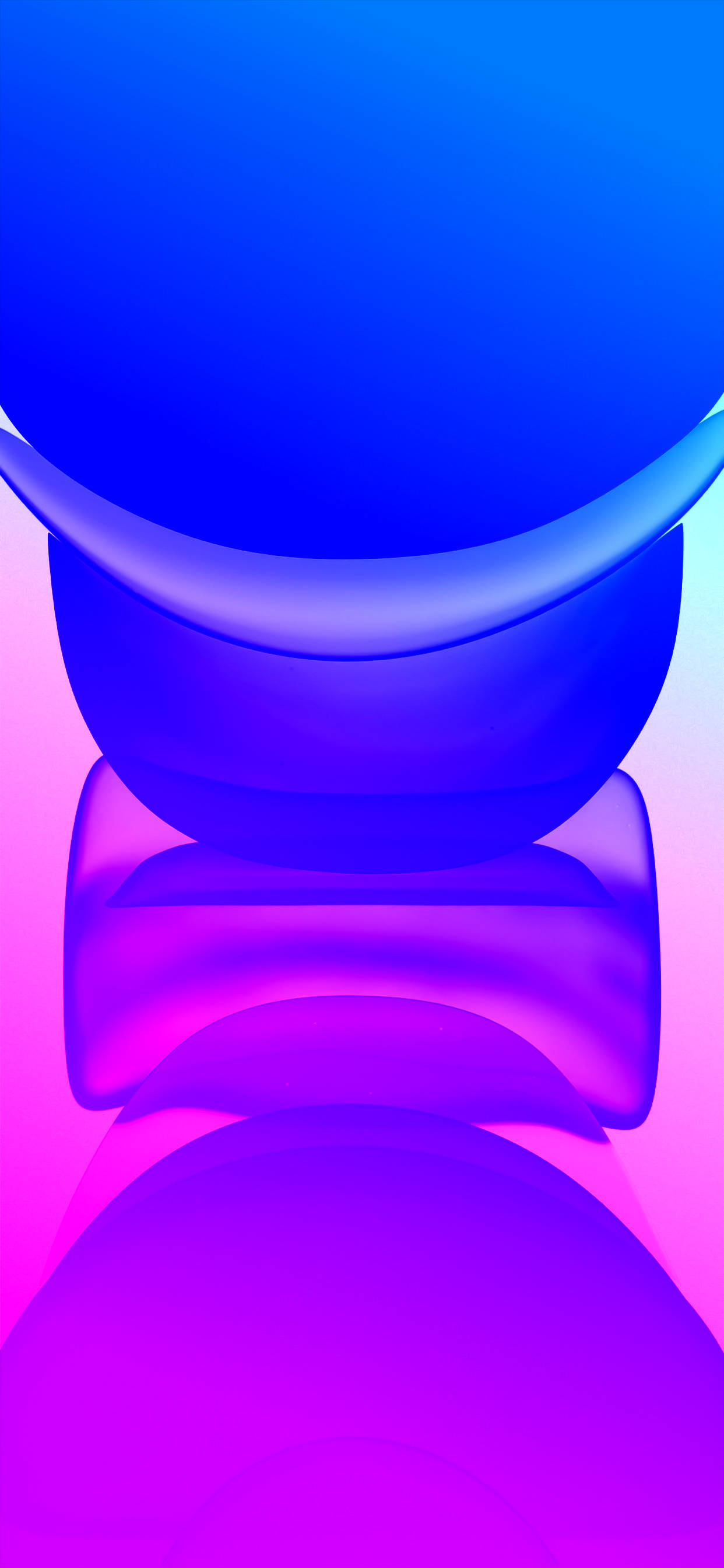 iPhone 11, Purple, geometric shapes, 2K Phone Wallpaper