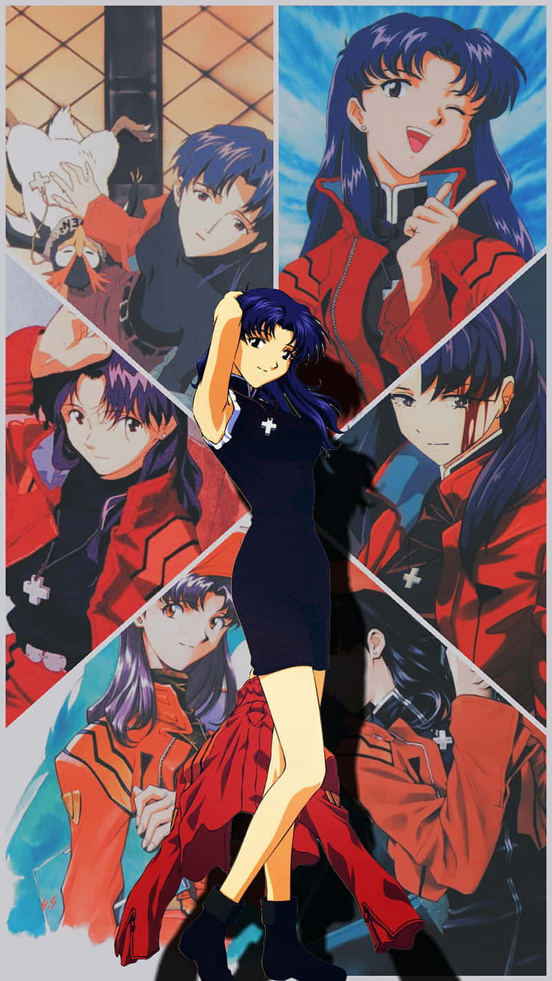 iPhone 11, Red Anime, anime collage, HD Phone Wallpaper