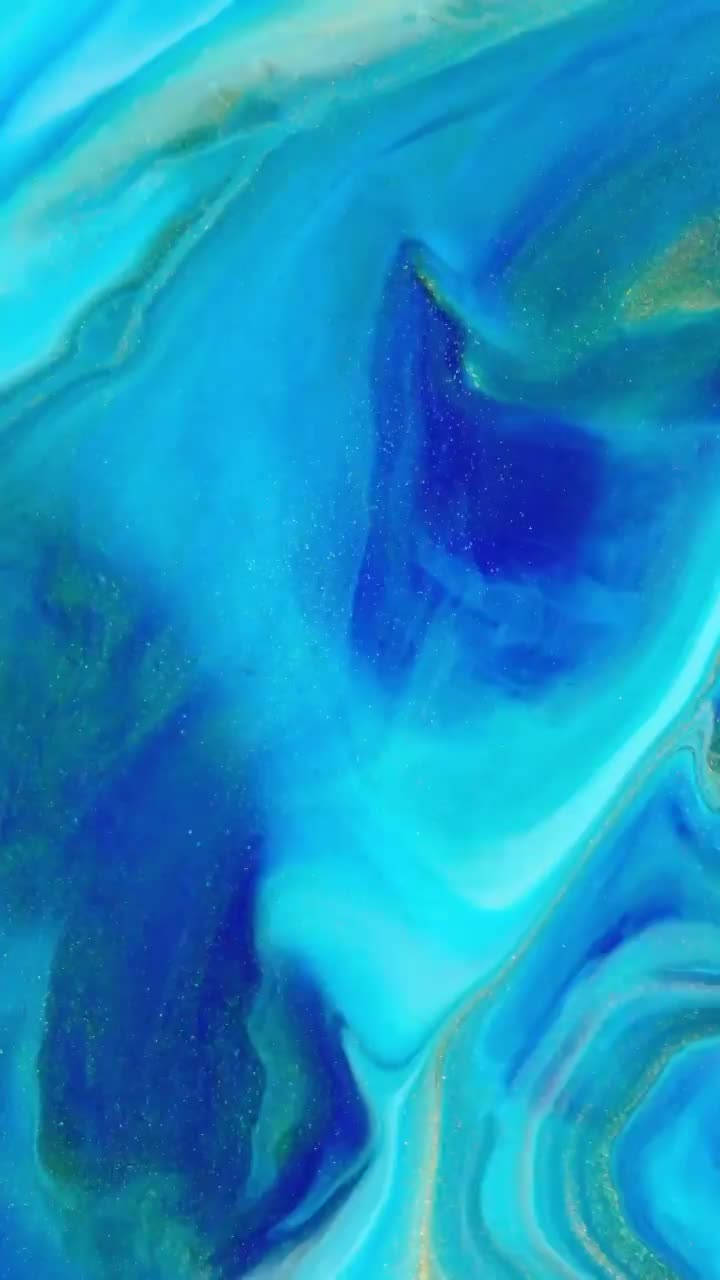 Luminous Blue, iPhone 11, vibrant swirling blues, HD Phone Wallpaper
