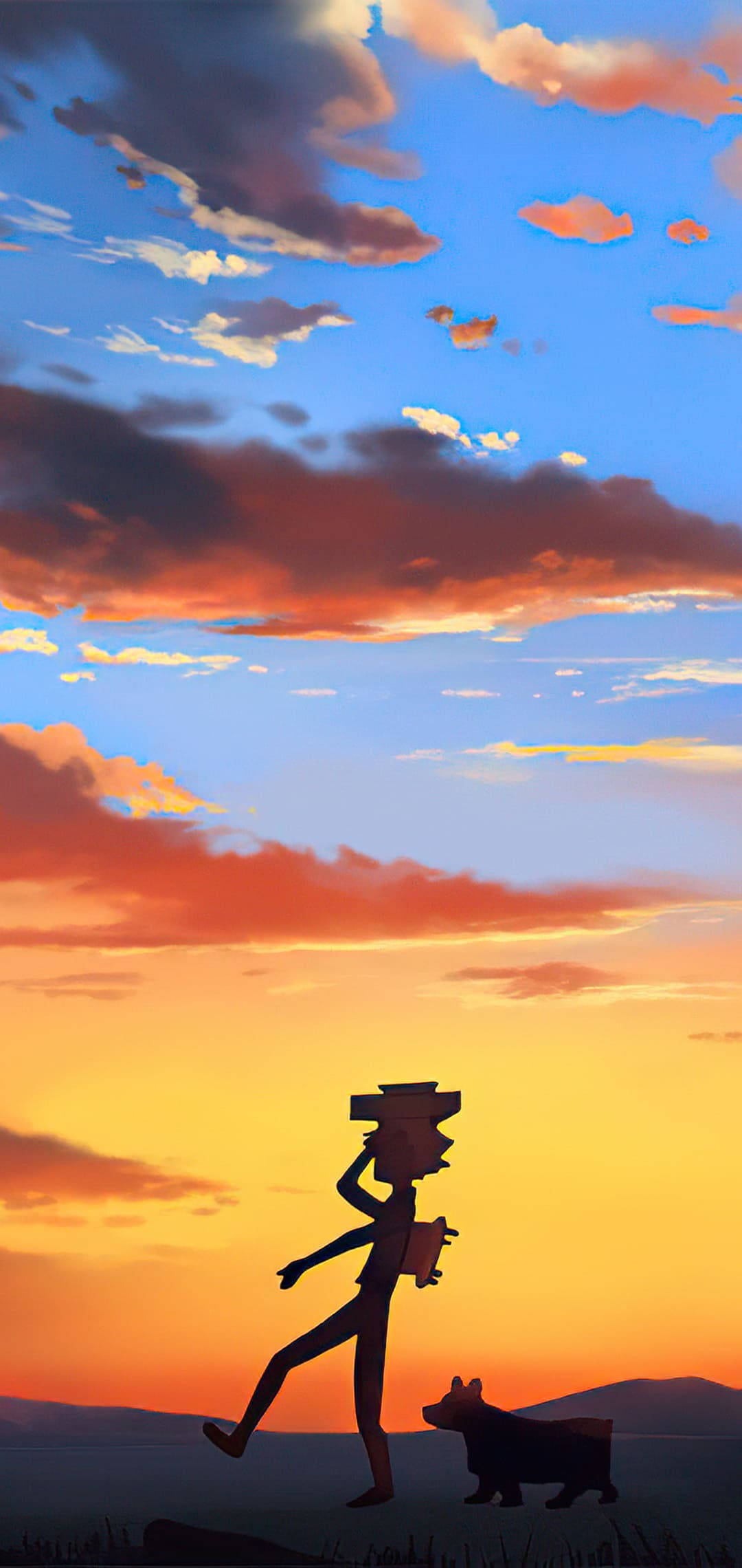 iPhone 11, boy, dog, Full HD Phone Wallpaper