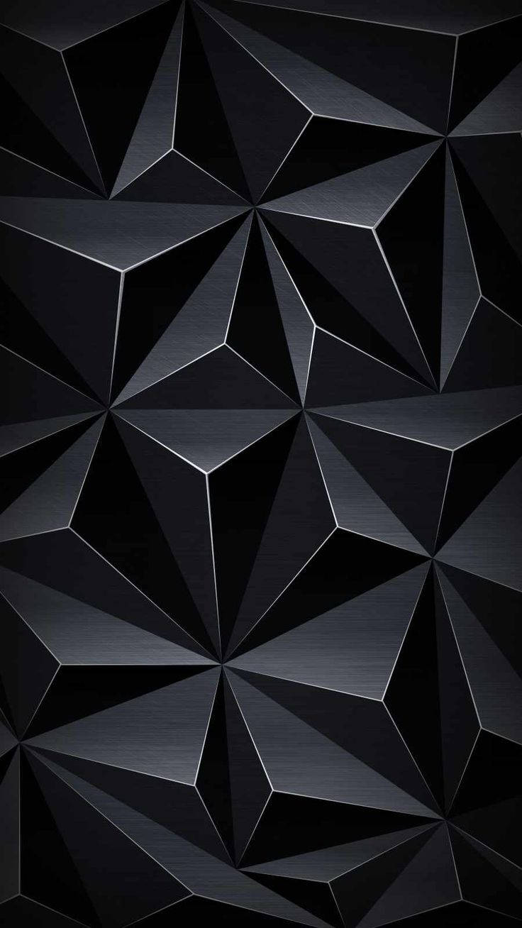 iPhone 12 Pro, black, geometric, HD Phone Wallpaper