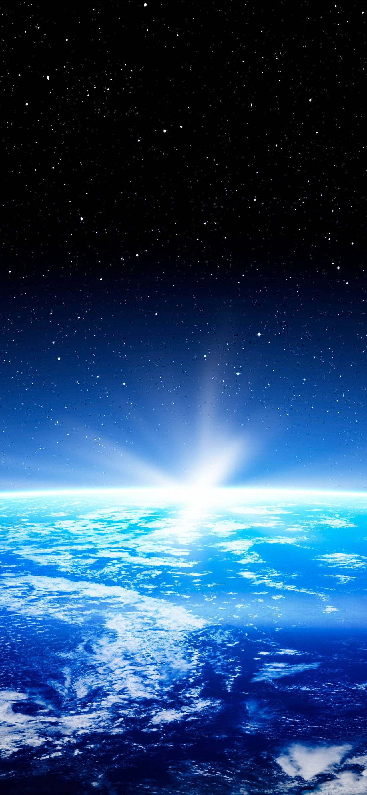 iPhone 12 Pro, Earth, sunrise, 2K Phone Wallpaper